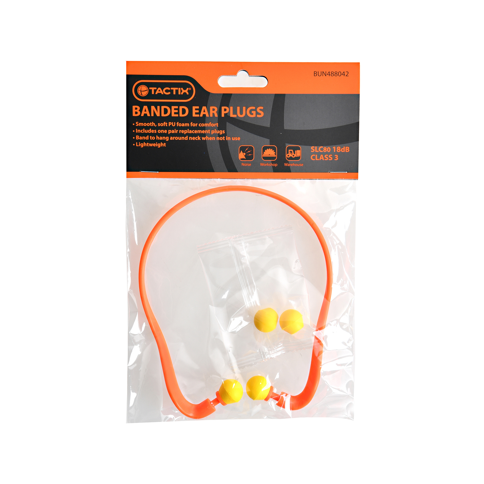 Tactix Banded PU Ear Plugs Bunnings Australia