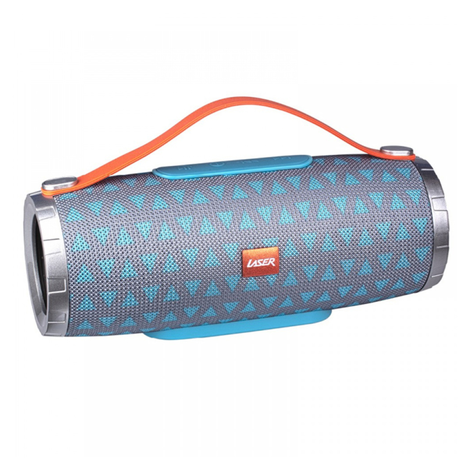 Laser Portable Rechargeable Battery Bluetooth Speaker w/FM Radio/Mic
