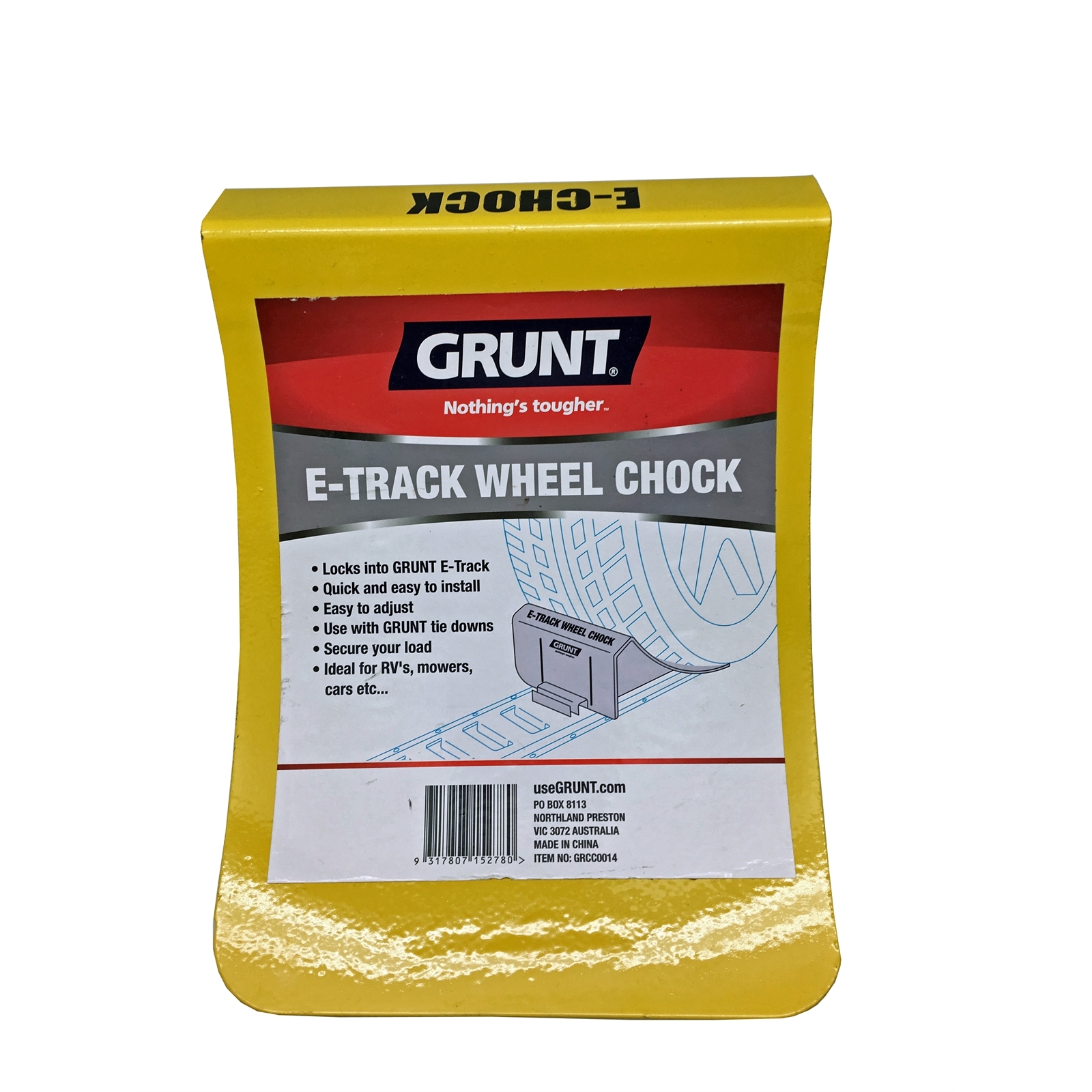 GRUNT E Track Wheel Chock Bunnings Australia