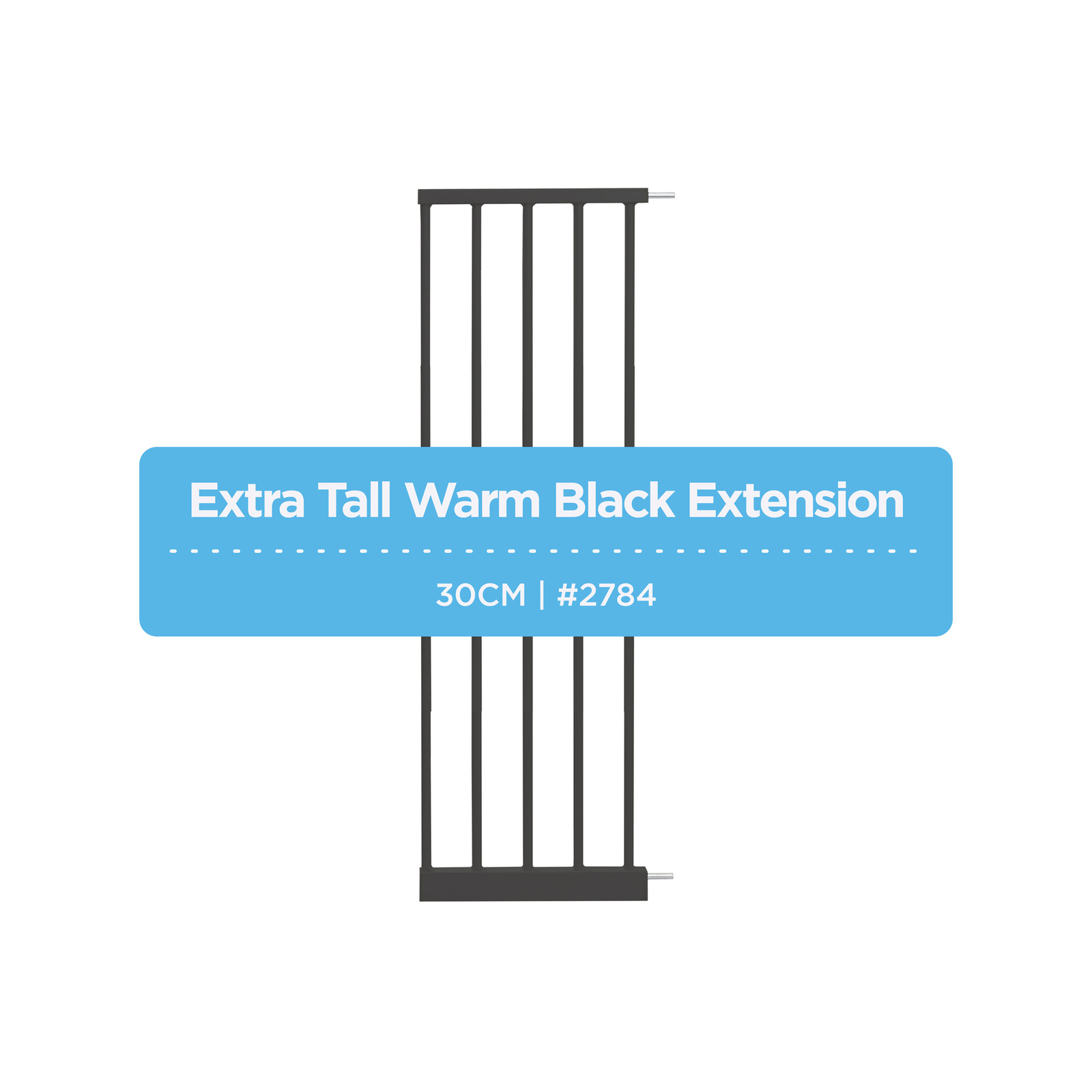 Perma Child Safety 30cm Warm Black Extra Tall Gate Extension Bunnings