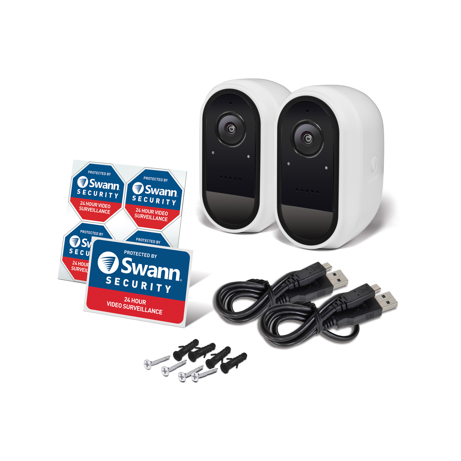 Swann Wire Free 1080p Security Camera 2 Pack Bunnings Australia