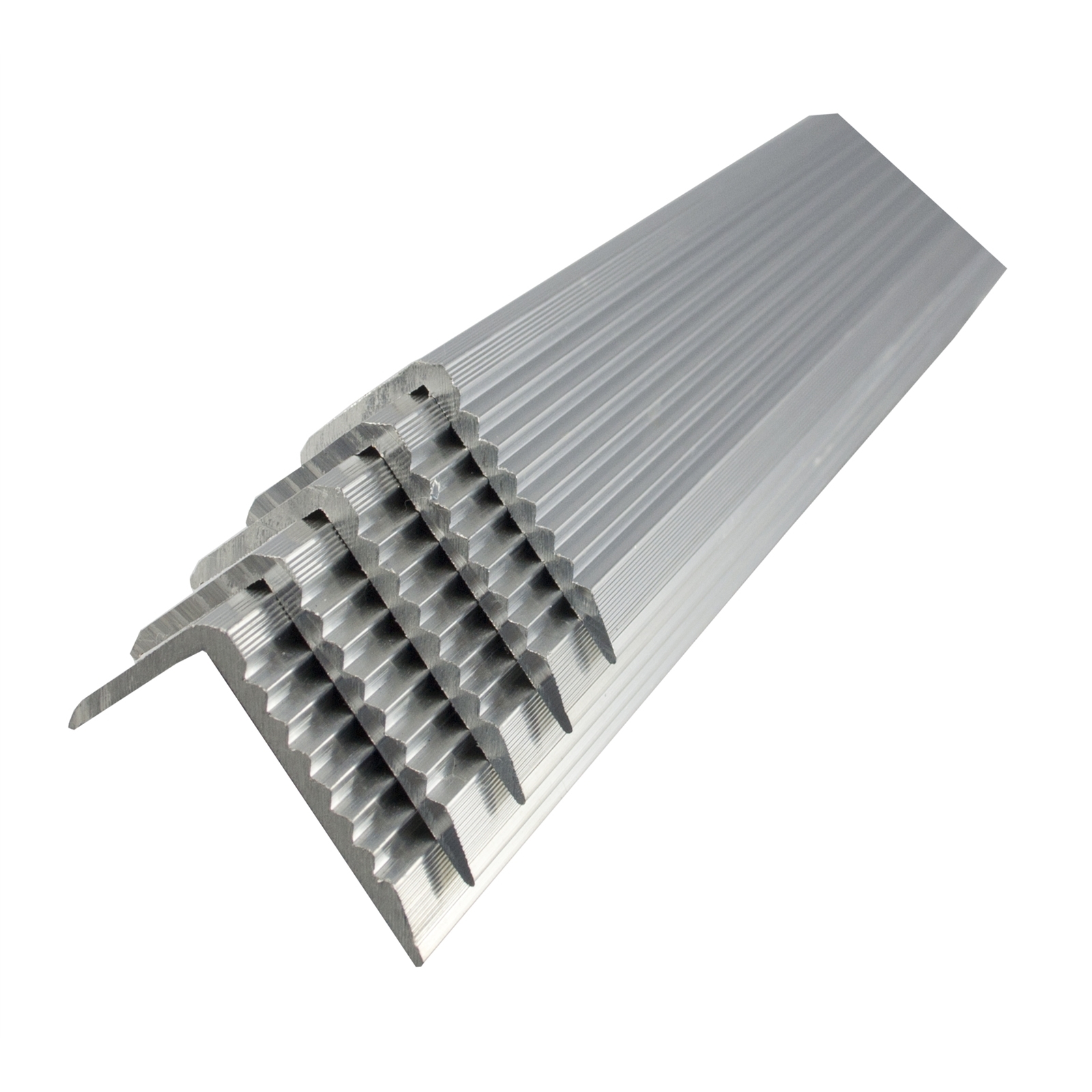 Metal Mate 43.2 x 23mm 1m Aluminium Section Stair Nosing Bunnings