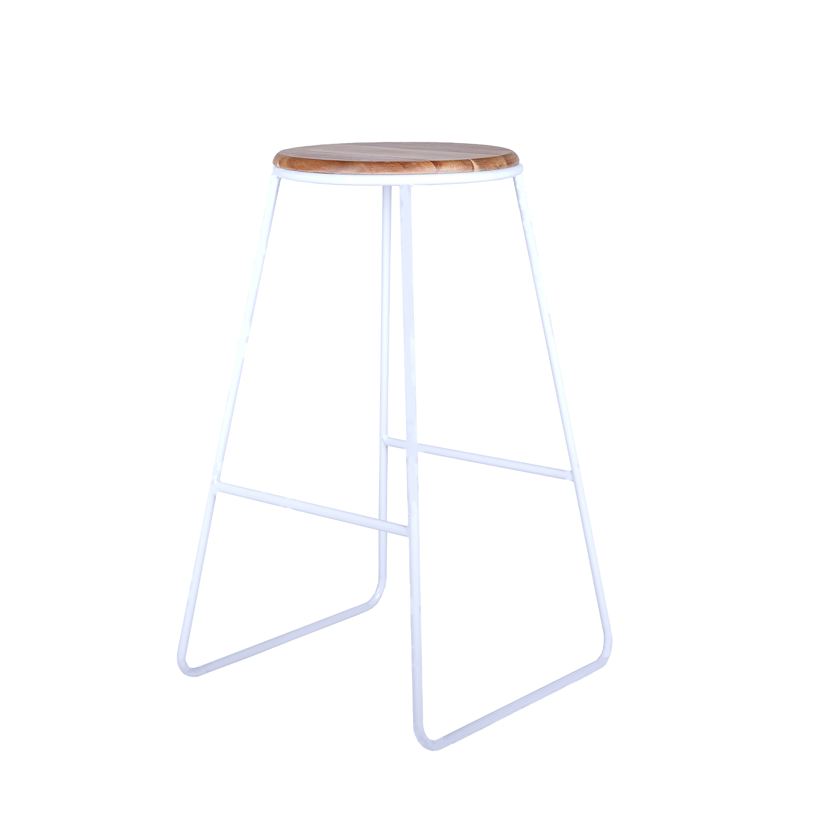 Marquee Industrial Acacia Bar Stool White Bunnings Australia