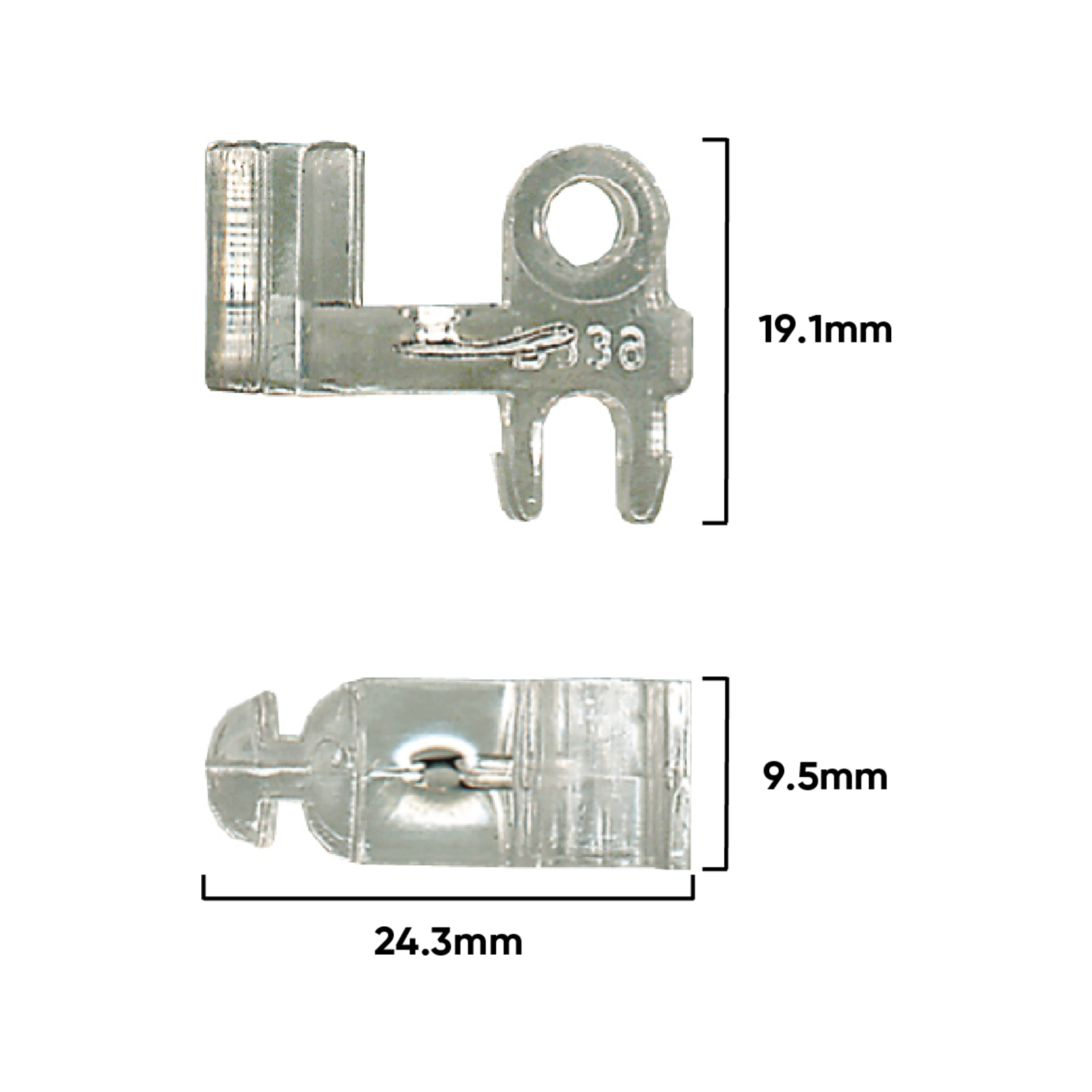 Rolltrak External Fixed Panel Retaining Clip Bunnings Australia
