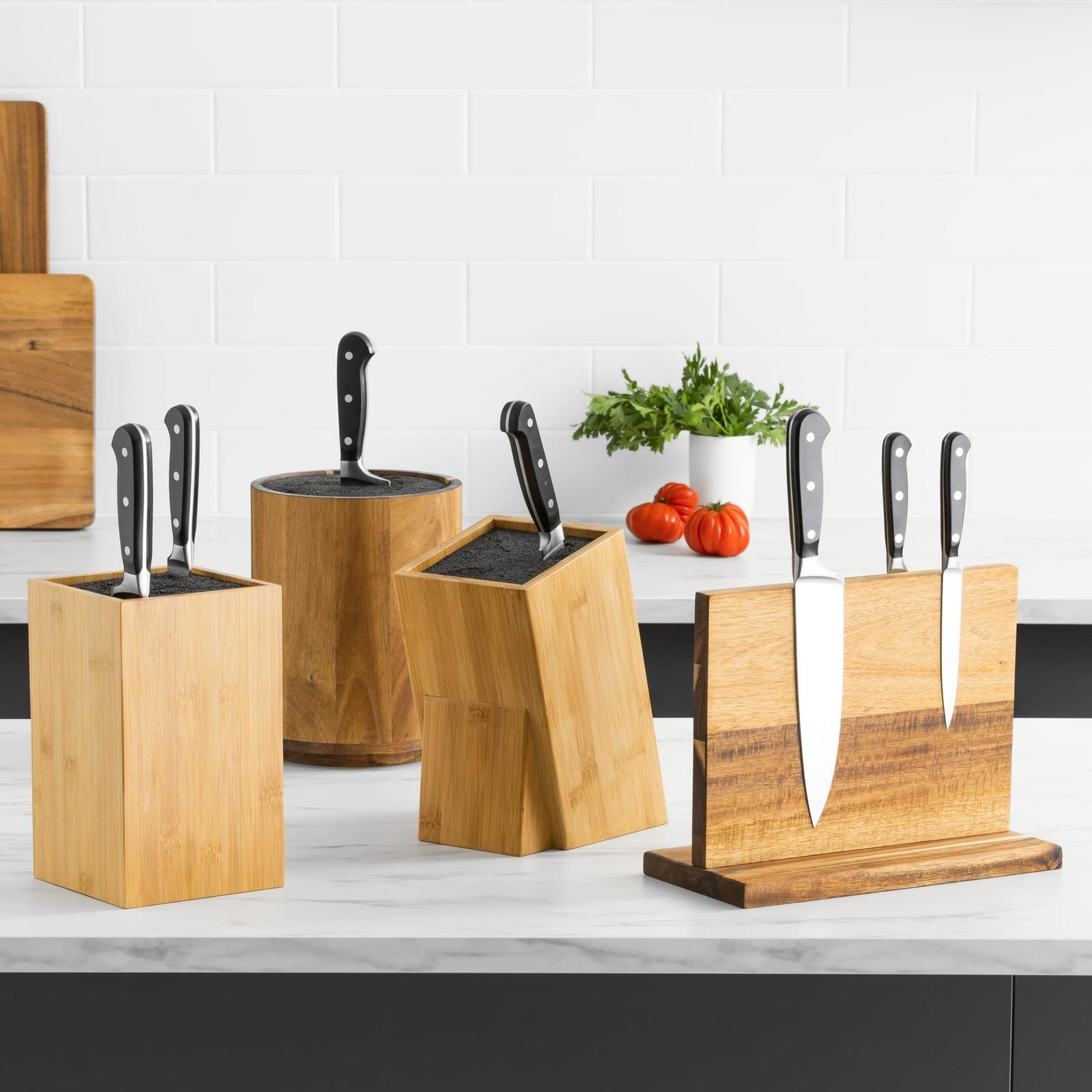 Wolstead Rectangular Universal Knife Block Bunnings Australia