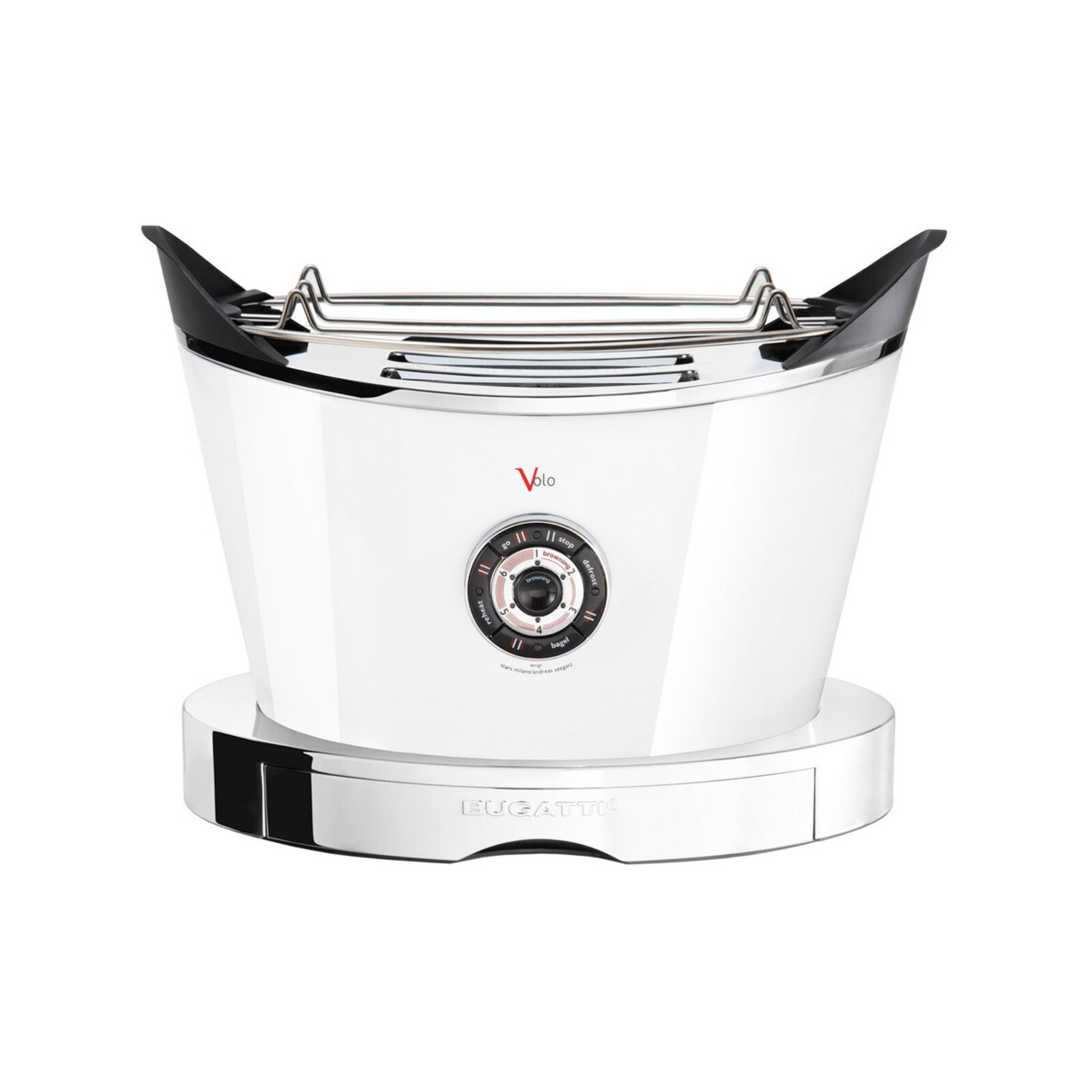 Bugatti Volo Toaster - White - Bunnings Australia