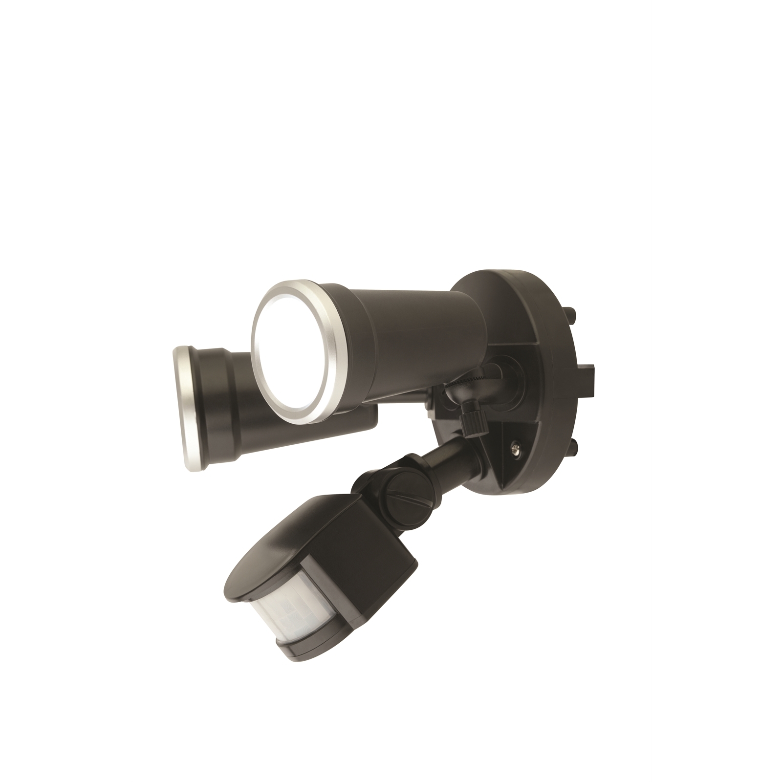 Brilliant Lighting 20W Black Trooper LED DIY Twin Flood Light With