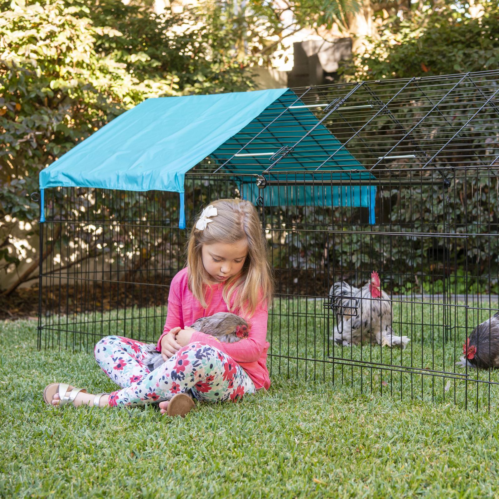 RapidMesh 220 x 103 x 103cm Portable Animal Enclosure Bunnings Australia