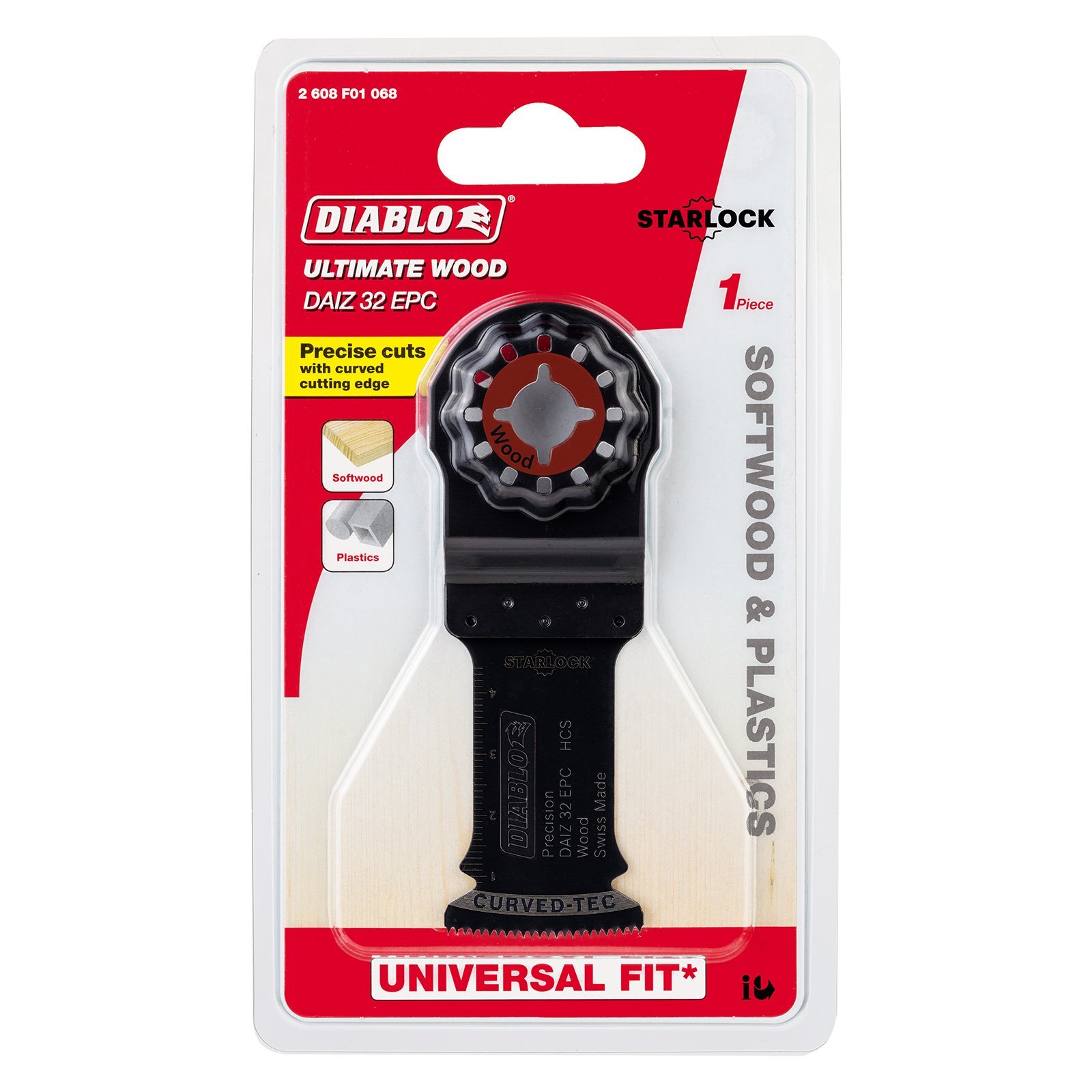 Diablo 32mm Multi Function Tool Softwood Plunge Cutting Blade