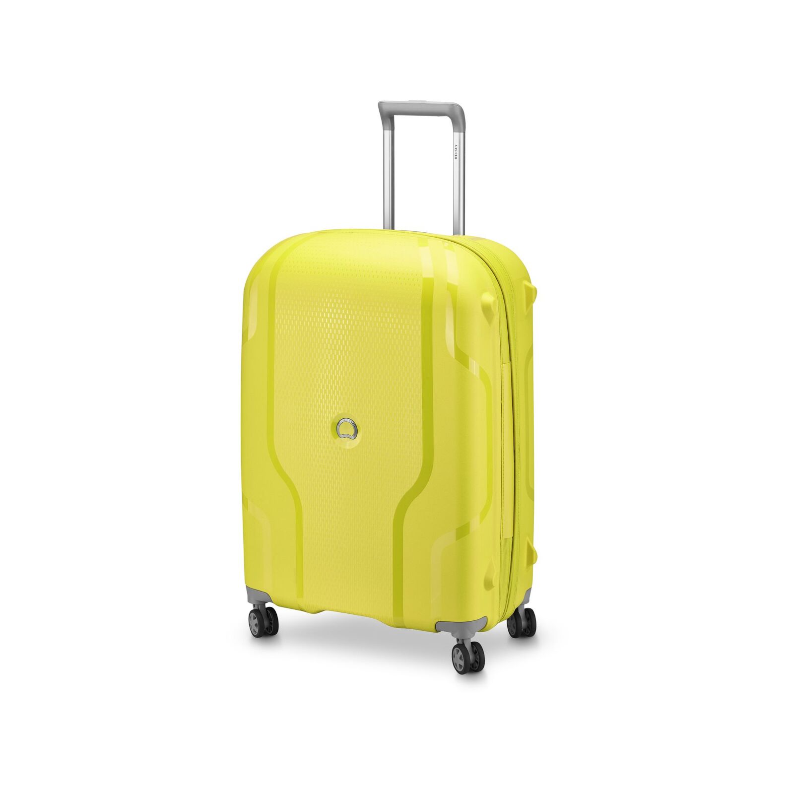 Delsey Clavel Hardside Medium 70 cm Spinner Suitcase Lemon Bunnings