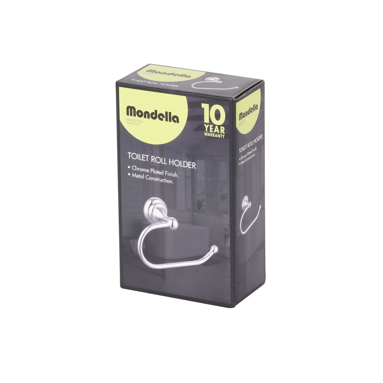 Mondella Chrome Maestro Toilet Roll Holder Bunnings New Zealand