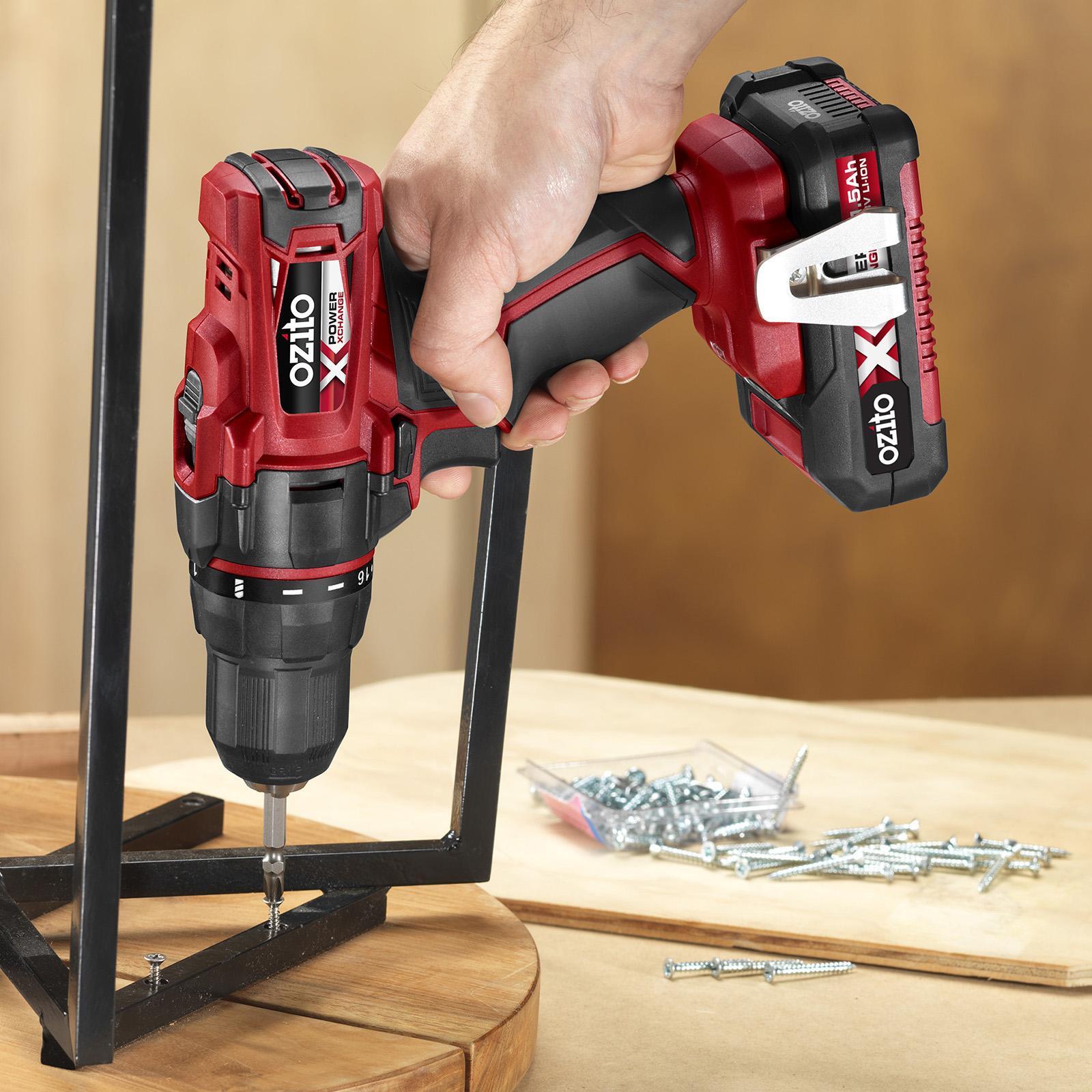 Ozito PXC 18V Drill And Impact Driver Kit Bunnings Australia