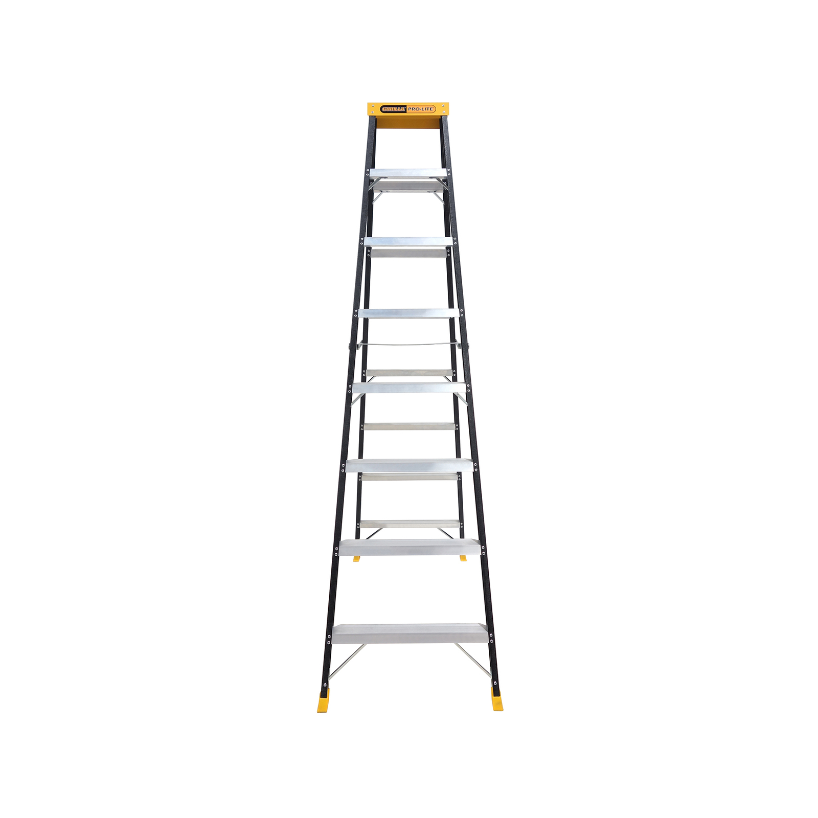 Gorilla 150kg ProLite 8 Step Double Sided Fibreglass Ladder Bunnings