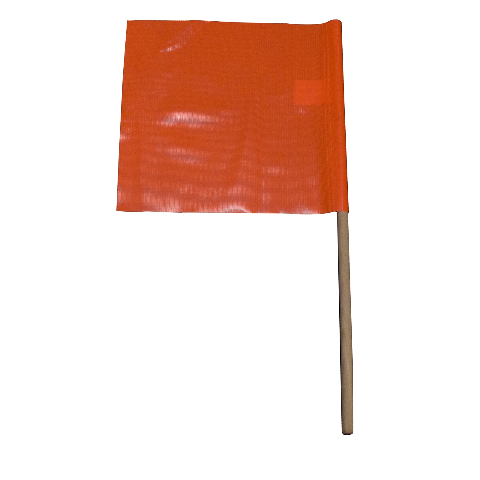 Bastion PVC Safety Flag with Timber Pole Bunnings Australia
