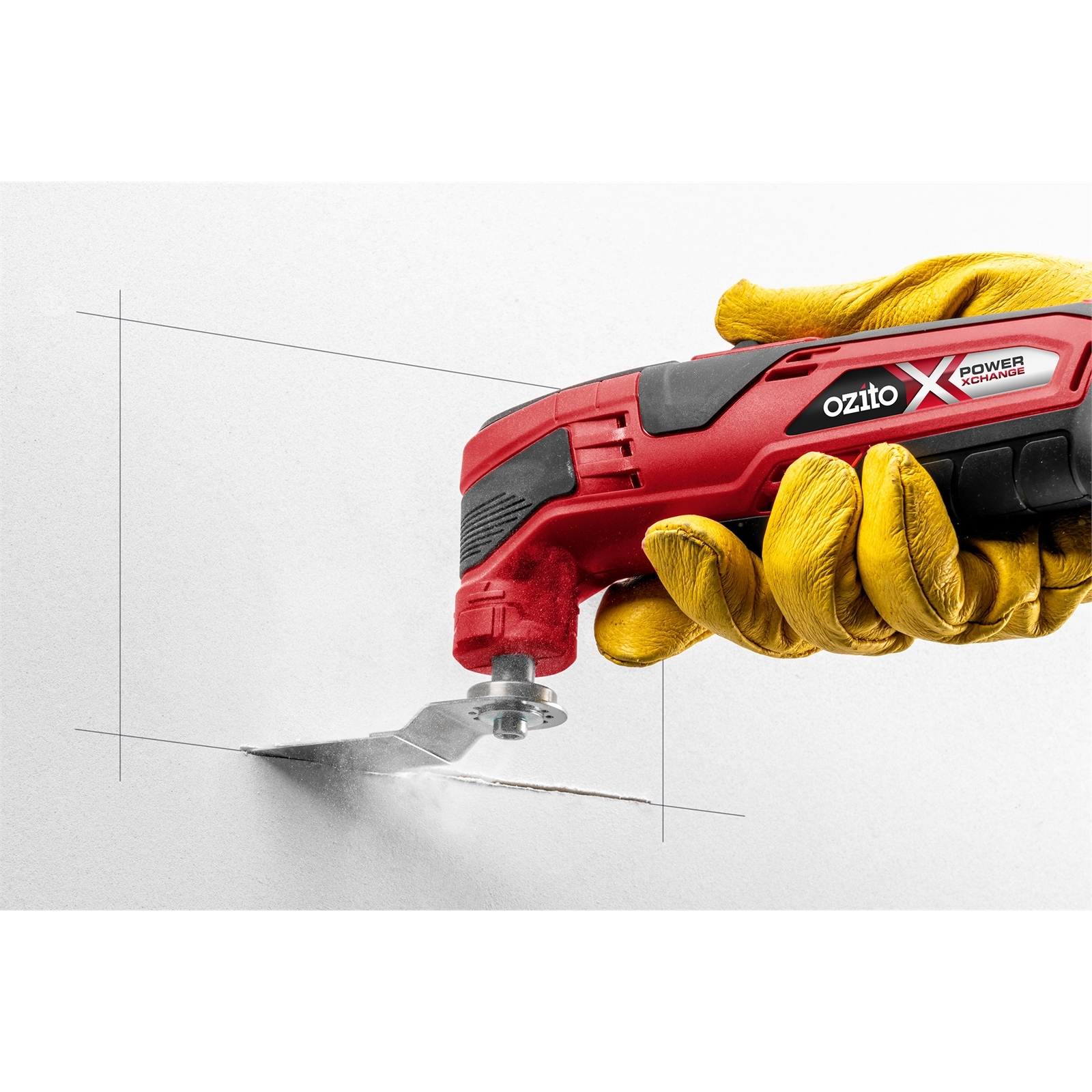 Ozito PXC 18V Compact Multi Function Tool Skin Only Bunnings New