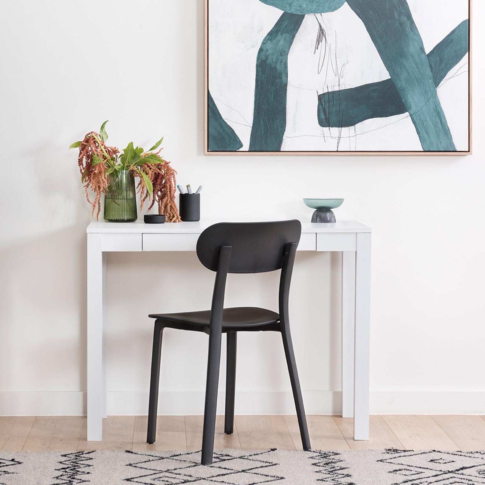 Groove Austin Computer Desk w Drawer Student Study Desk Writing Desk