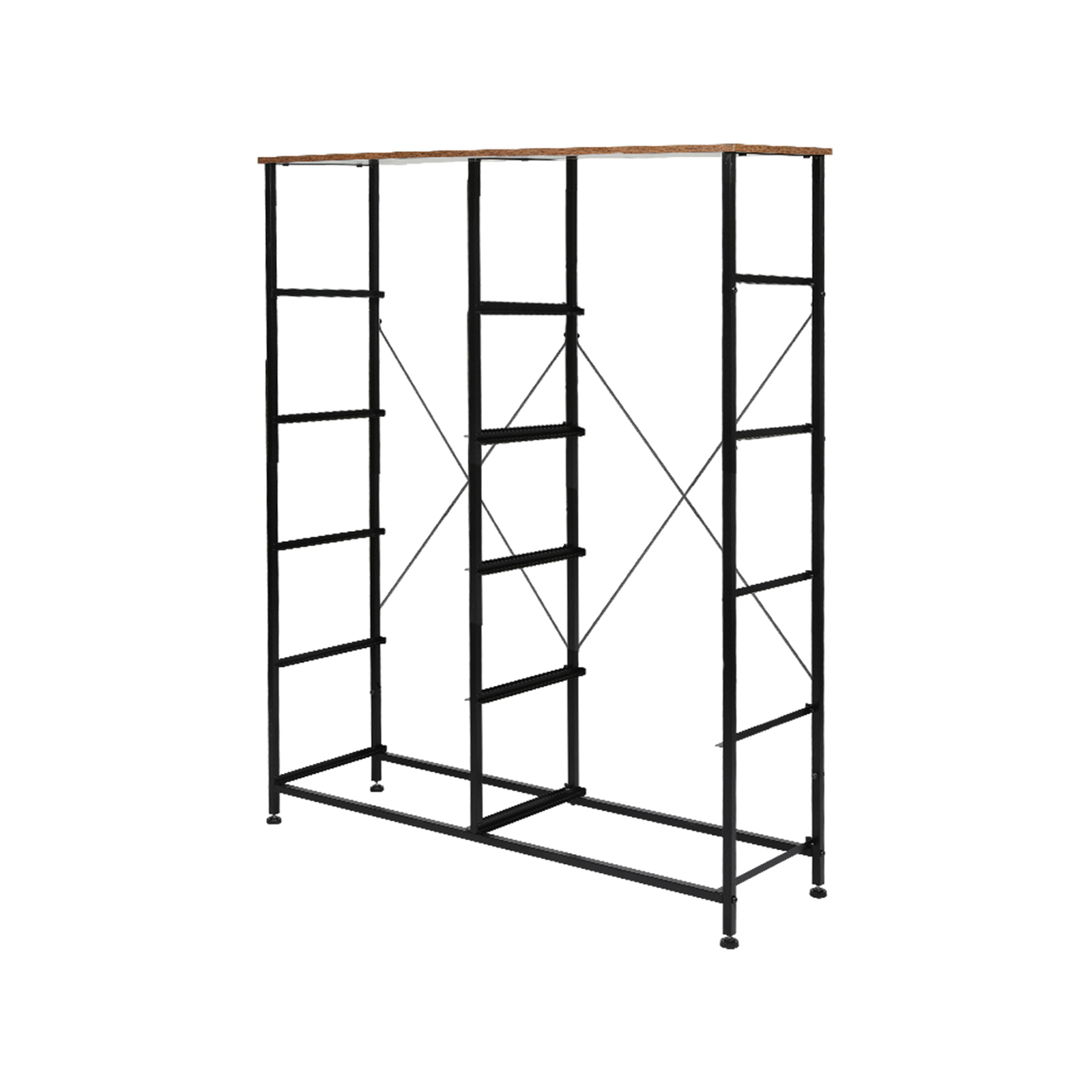 Levede 10 Chest of Drawers Timber Tallboy Dresser Brown Bunnings