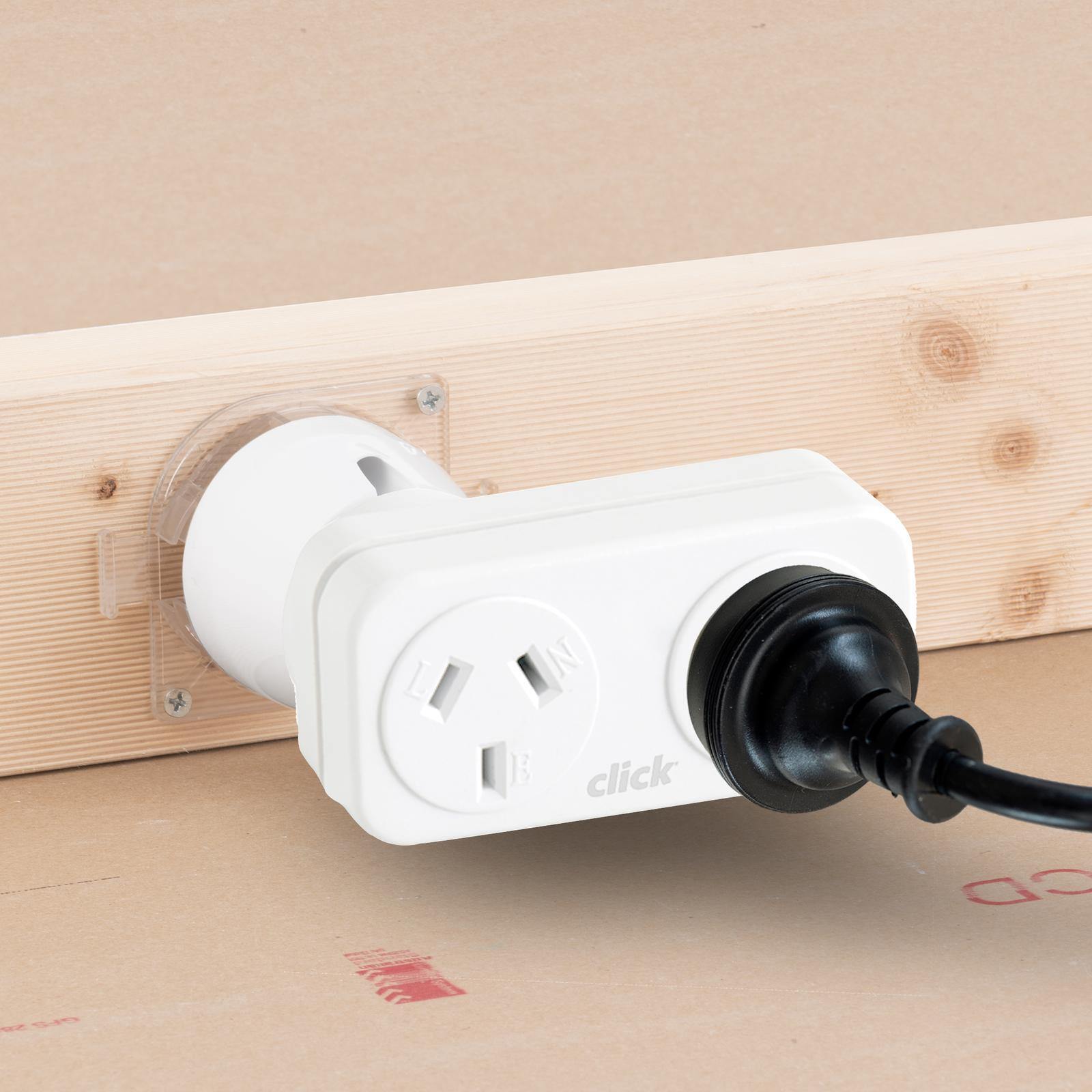 Click Right Hand Double Adaptor Bunnings Australia