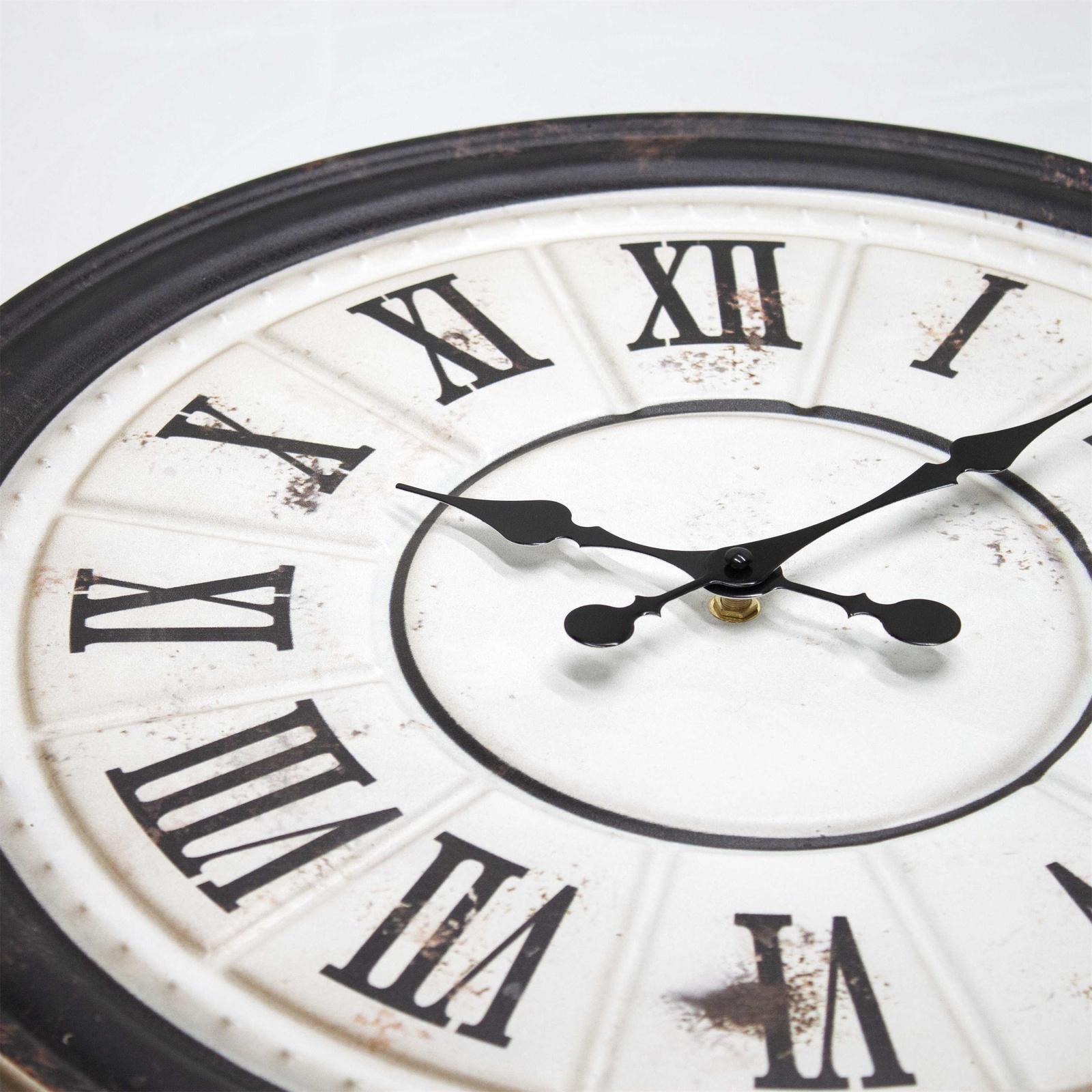 Toki Bradley 50cm Silent Wall Clock Bunnings Australia