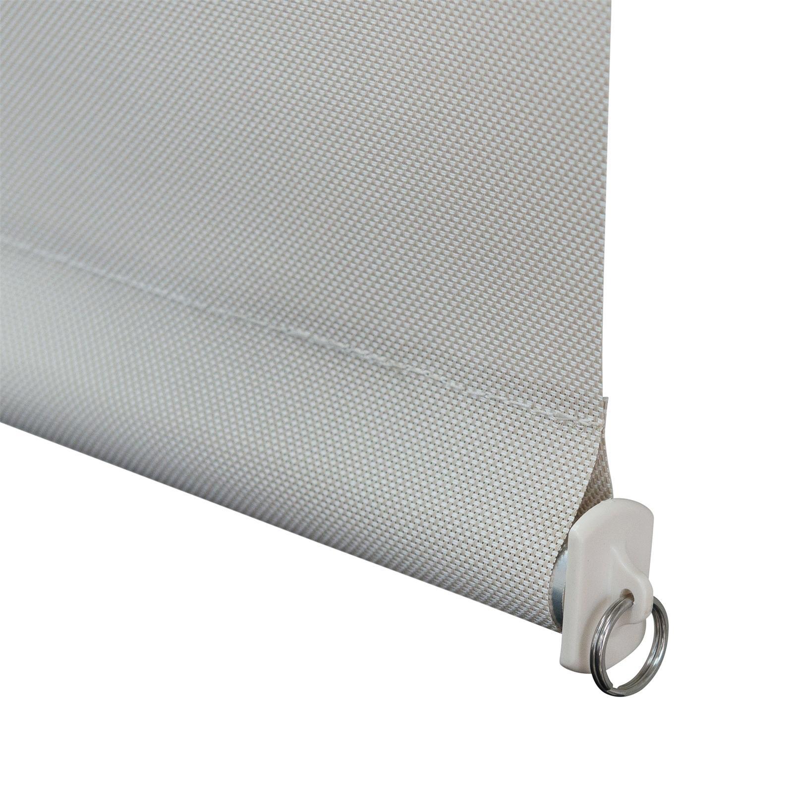 Coolaroo 1.5 x 2.4m Natural Easy Release Outdoor Roller Blind