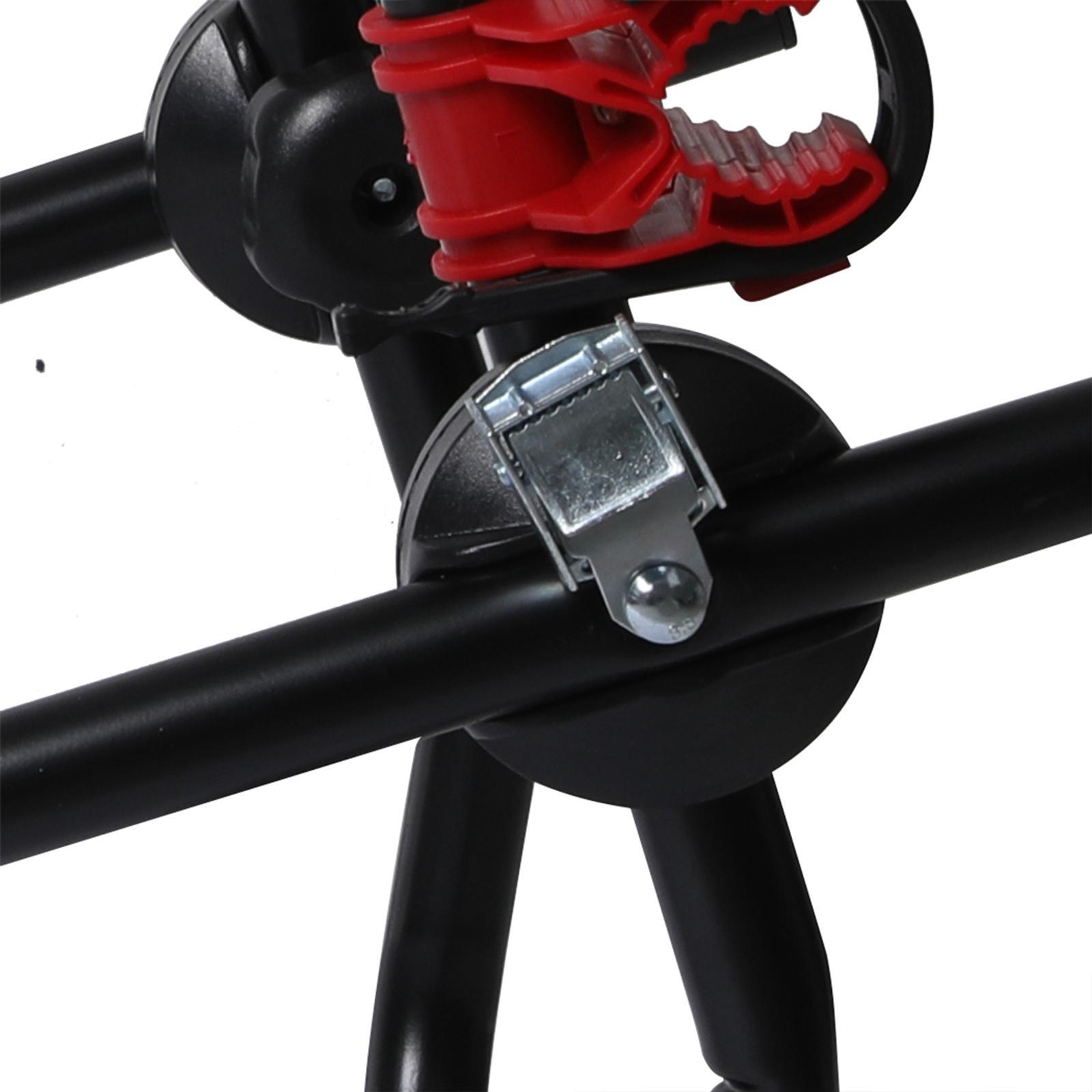 Monvelo Car Bike Rack 3 Bicycle Carrier 2'' Towbar Hitch Mount Steel