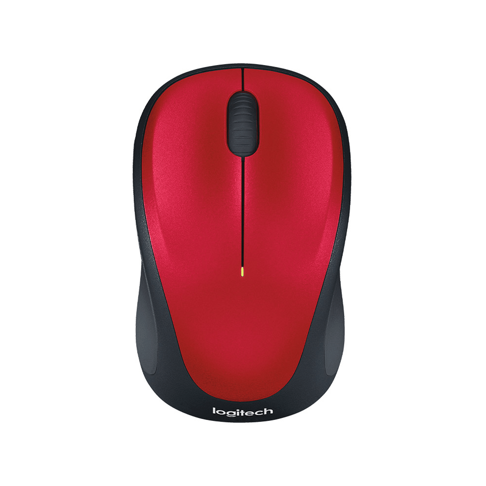 Logitech M235 Wireless Mouse with Compact Contoured Design Red [910