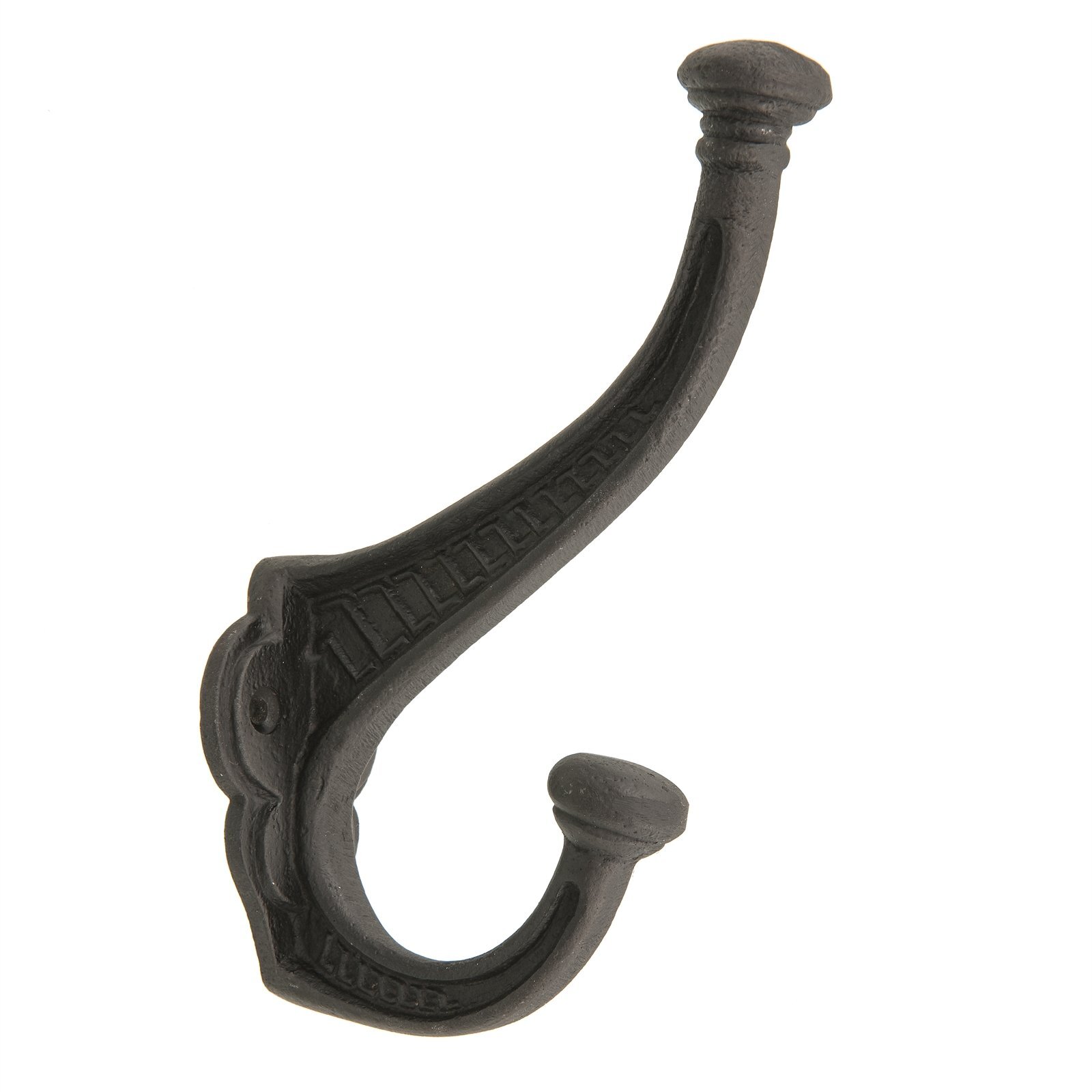 Zenith 150mm Matte Black Iron Robe Hook Bunnings Australia