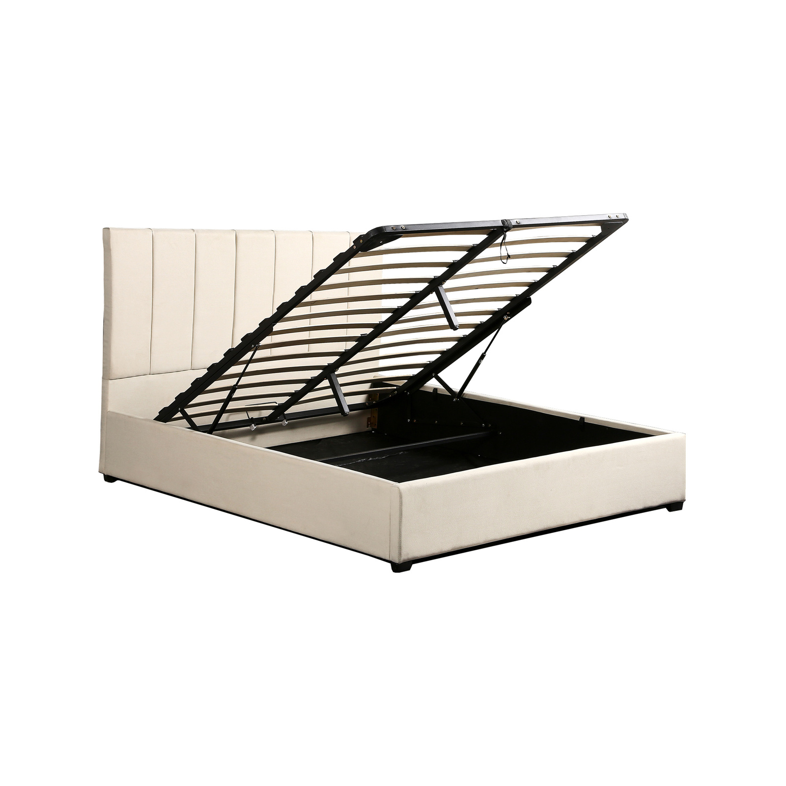 Milano Decor Vaucluse Gas Lift Storage Bed Cream Cream Bunnings Australia