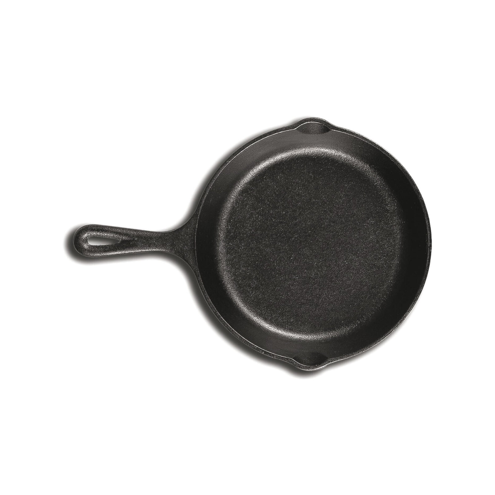 22cm Cast Iron Frying Pan Skillet Handle Maker Oven Safe Grill Round