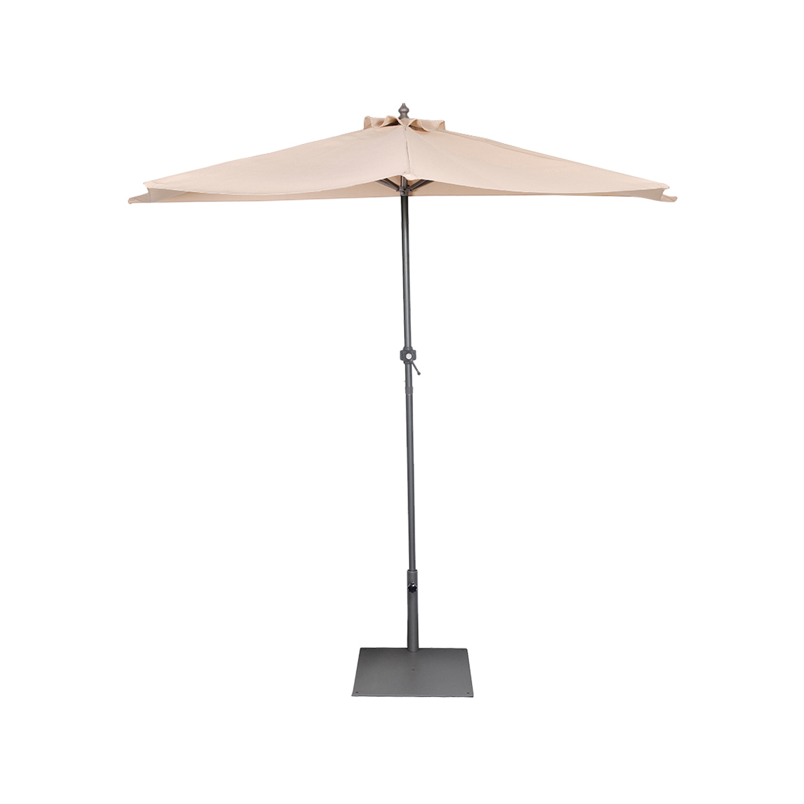 Hartman Natural Half Round Umbrella Bunnings Australia