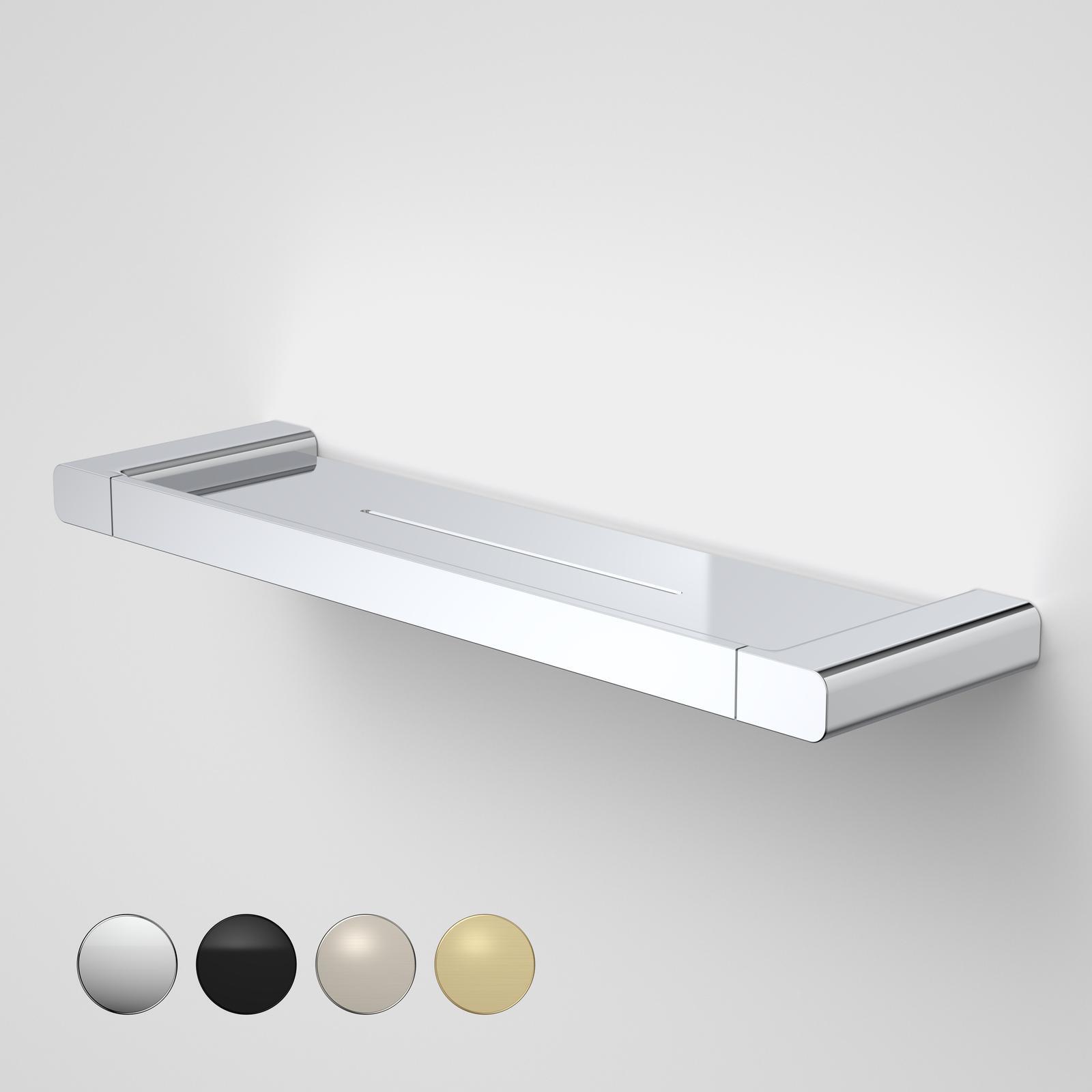 Caroma Brushed Brass Luna Metal Shelf Bunnings Australia