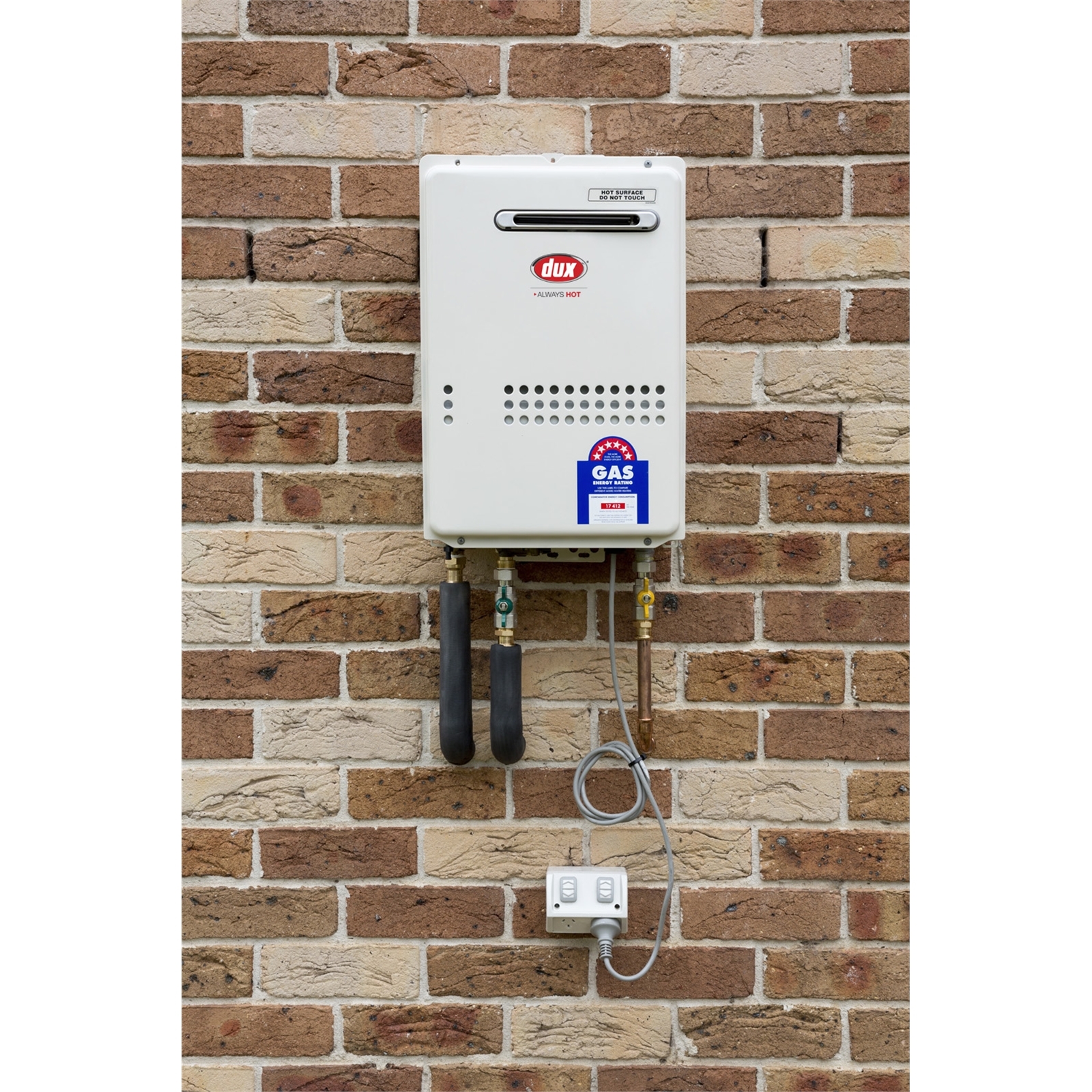 Dux 21L/min Condensing Continuous Flow Water Heater 50° LPG