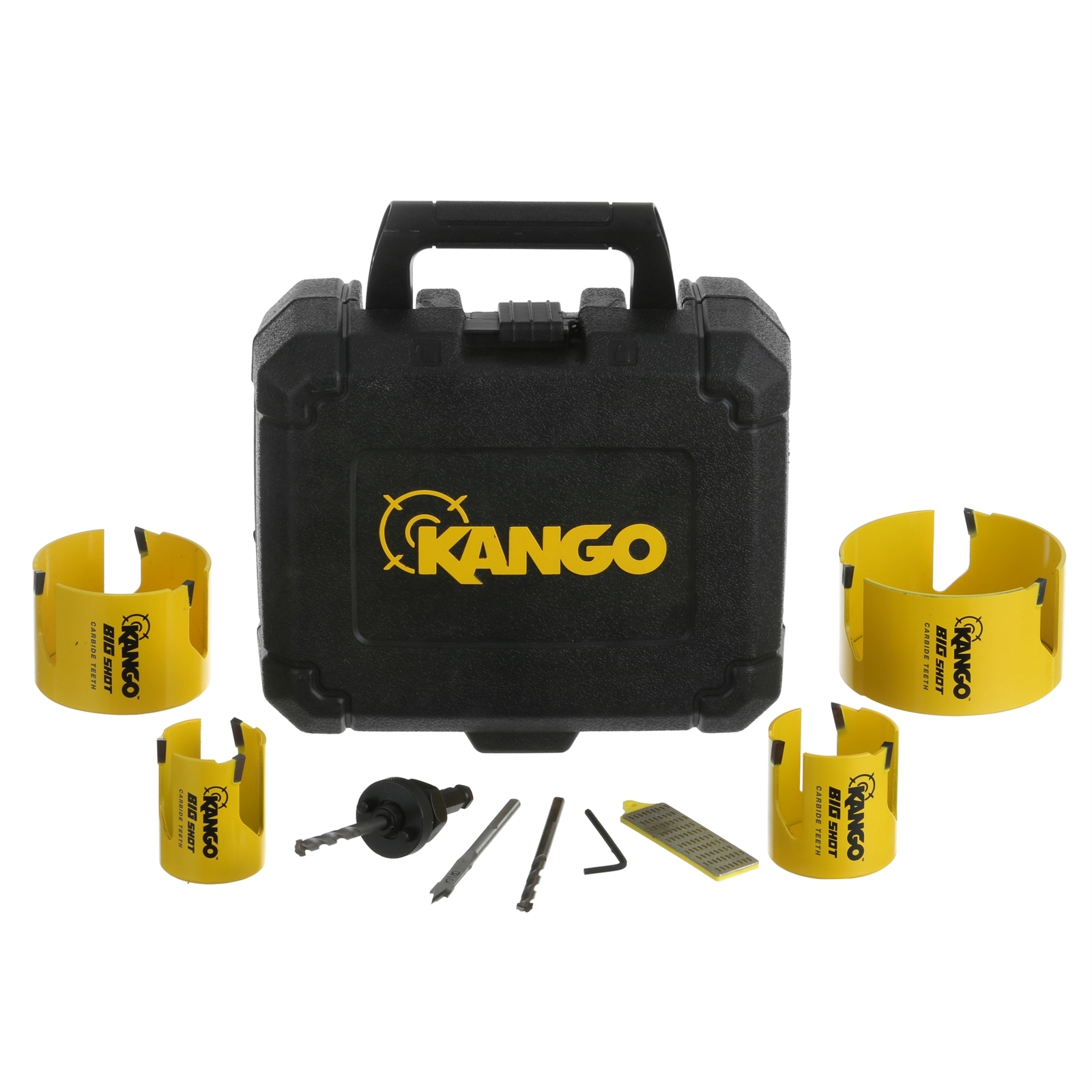Kango Big Shot 8 Piece Carbide Teeth Hole Saw Set Bunnings Australia