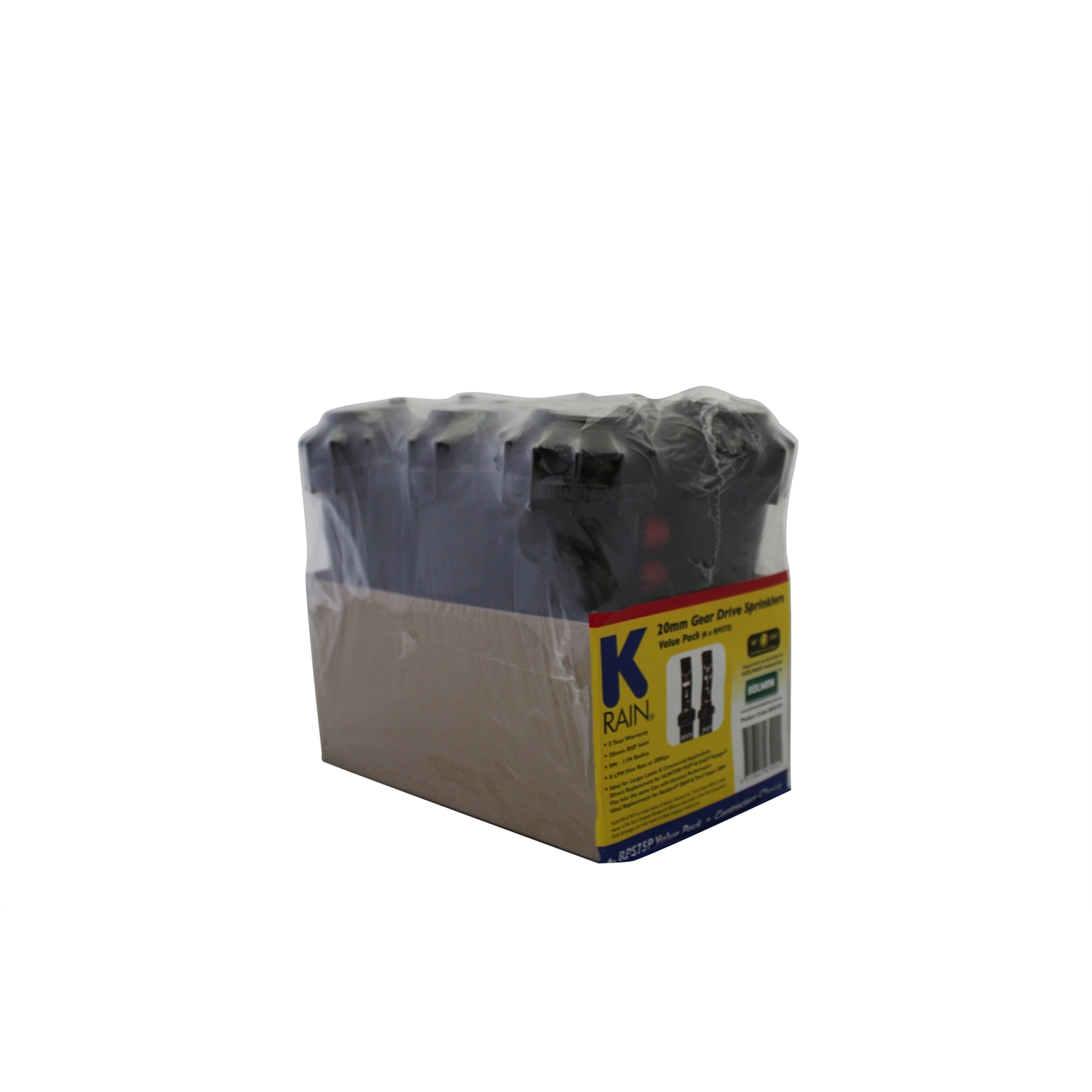 KRain 20mm Pop Up Gear Drive Sprinkler 6 Pack Bunnings Australia