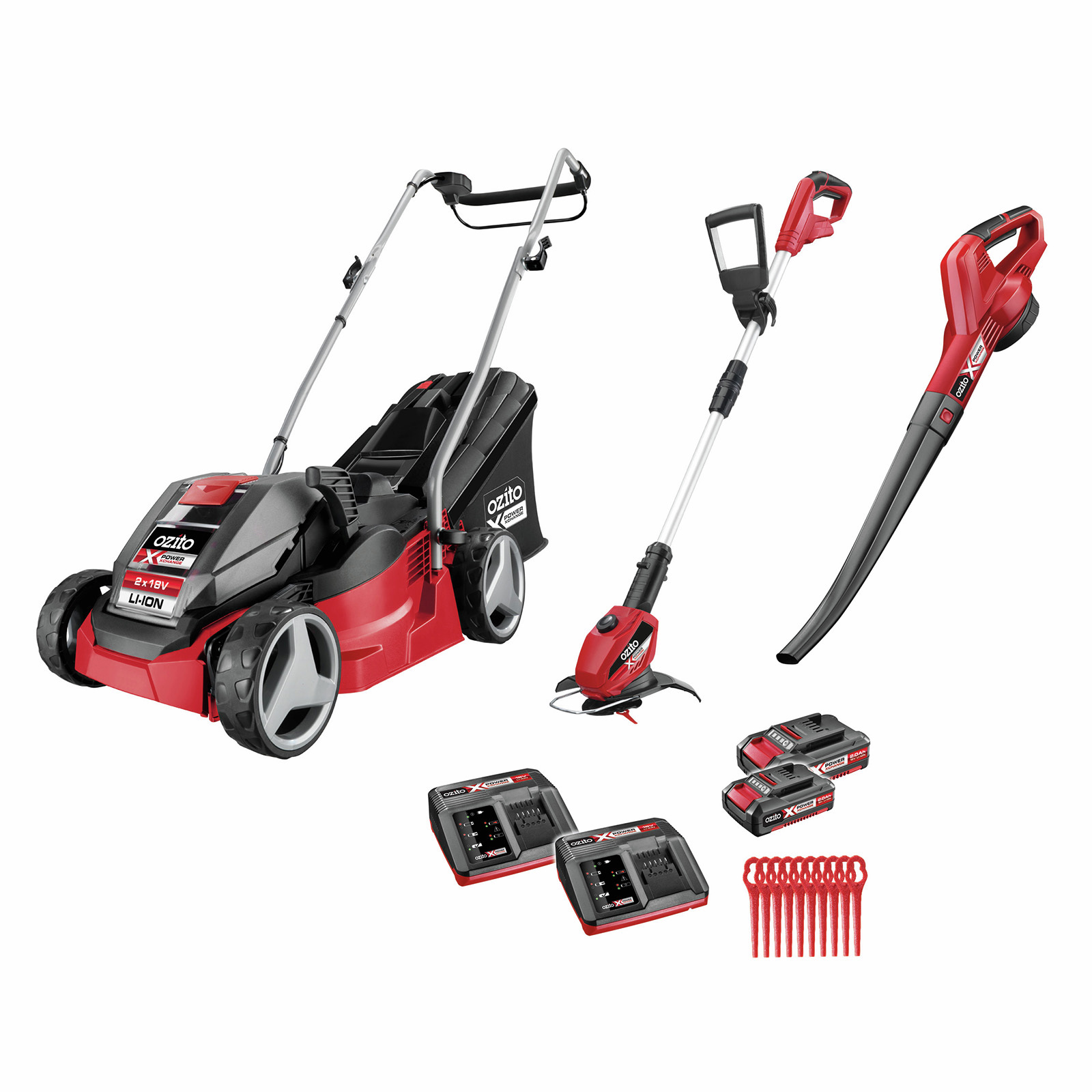 Ozito PXC 18V 3 Piece Power Garden Kit Bunnings Australia