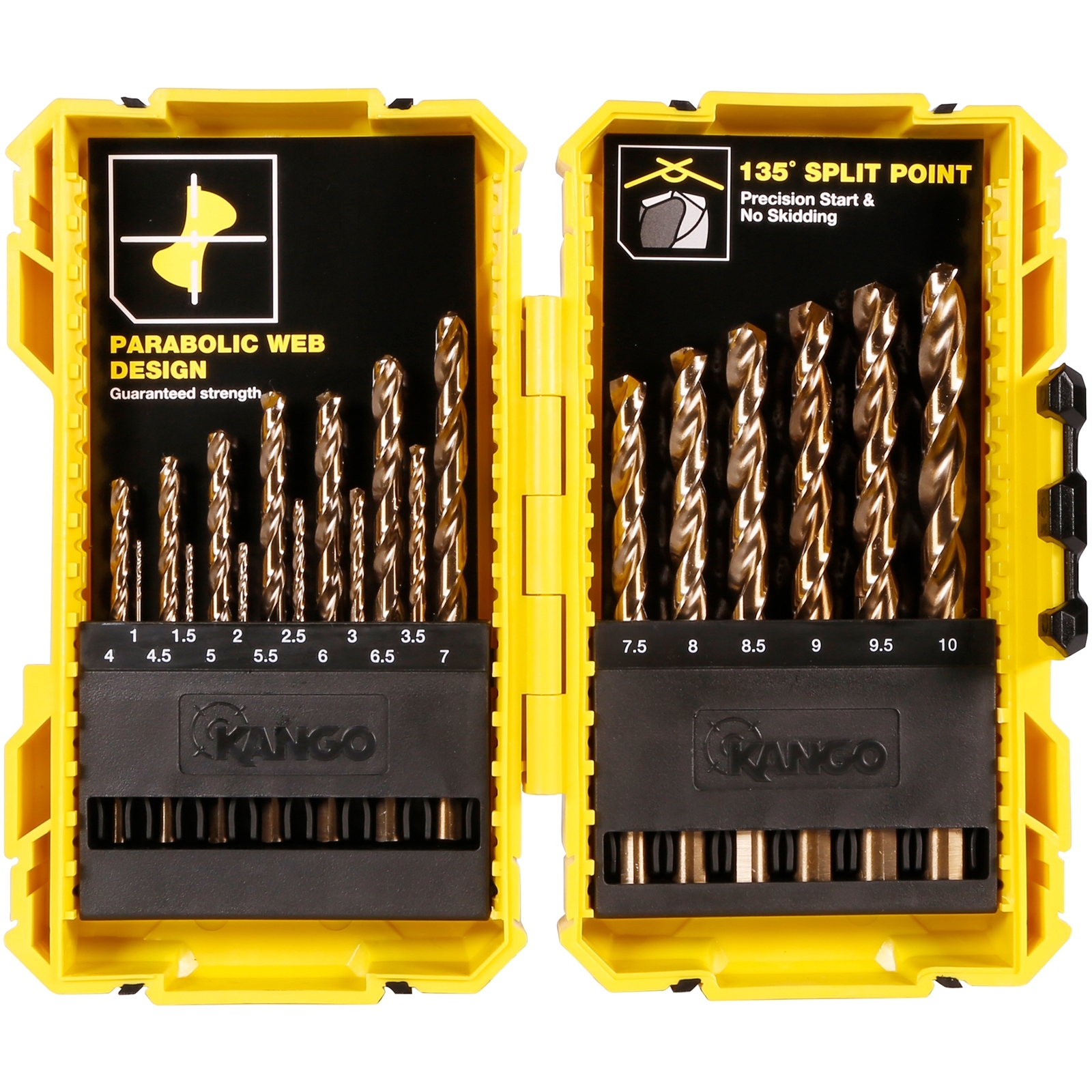Kango 19 Piece Cobalt Drill Bit Set Bunnings Australia