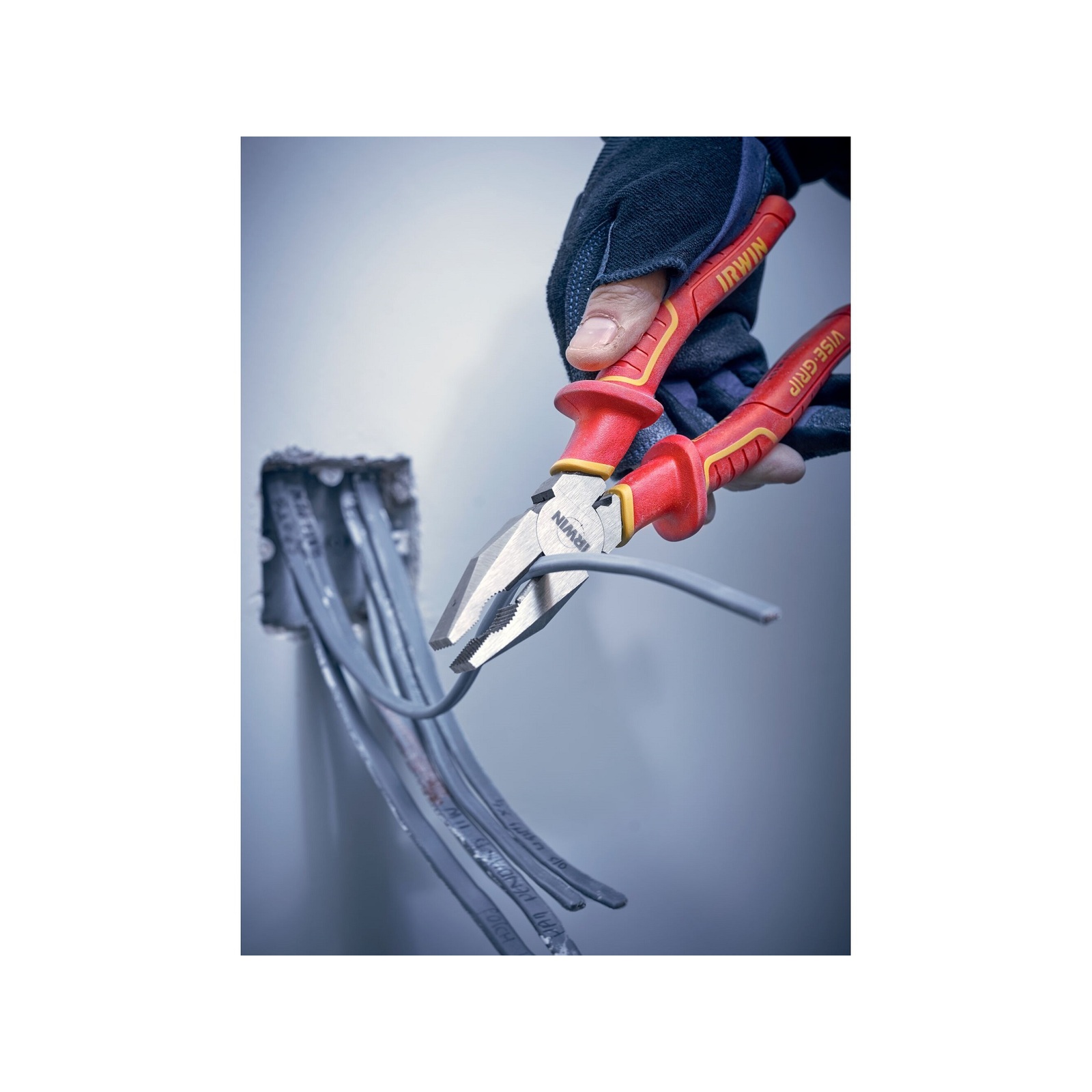 Irwin ViseGrip 200mm Insulated Linesman Pliers Bunnings Australia