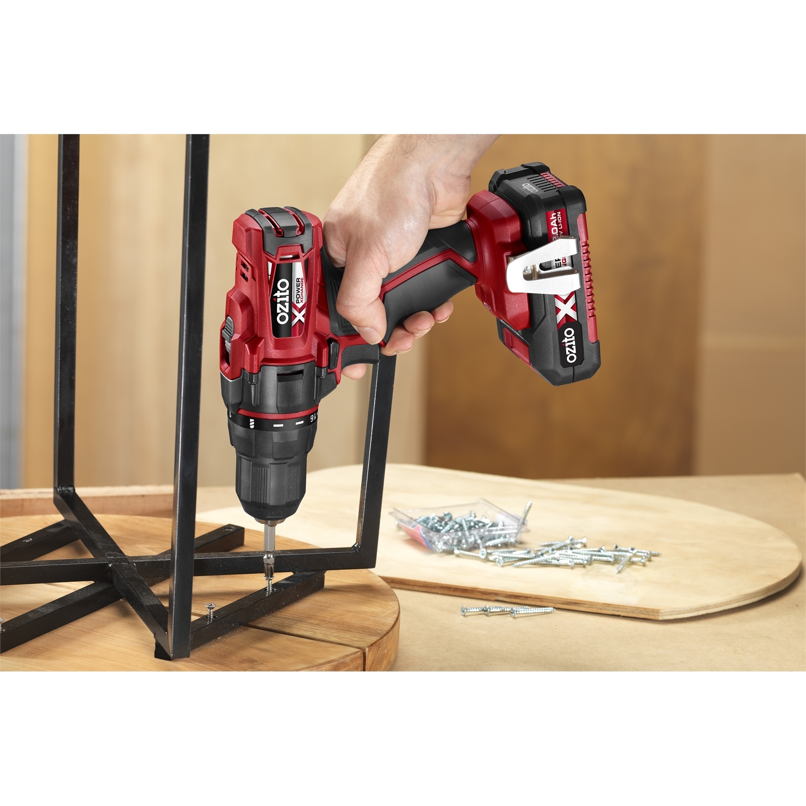 Ozito PXC 18V Compact Drill Driver Kit Bunnings Australia