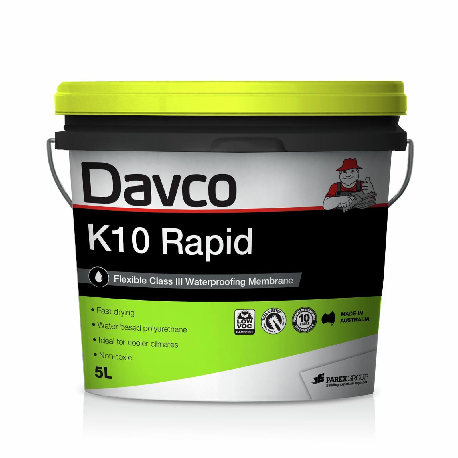 Davco 5L K10 Rapid Waterproofing Agent Bunnings Australia