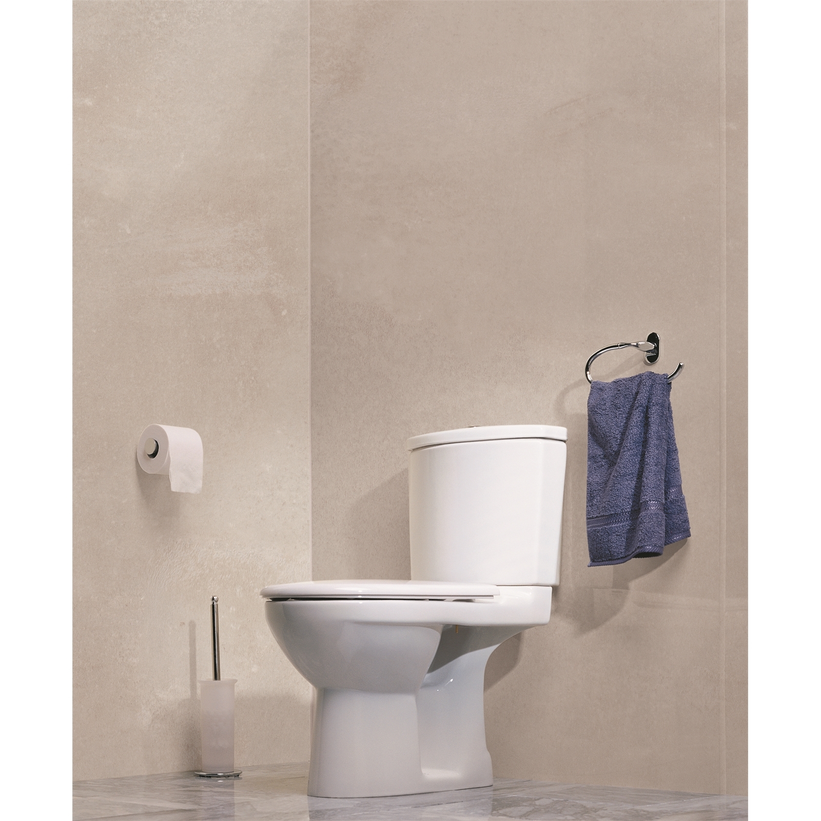 Wall Art 2400 x 1200 x 3mm Pumice Matt Wet Area Wall / Shower Panel