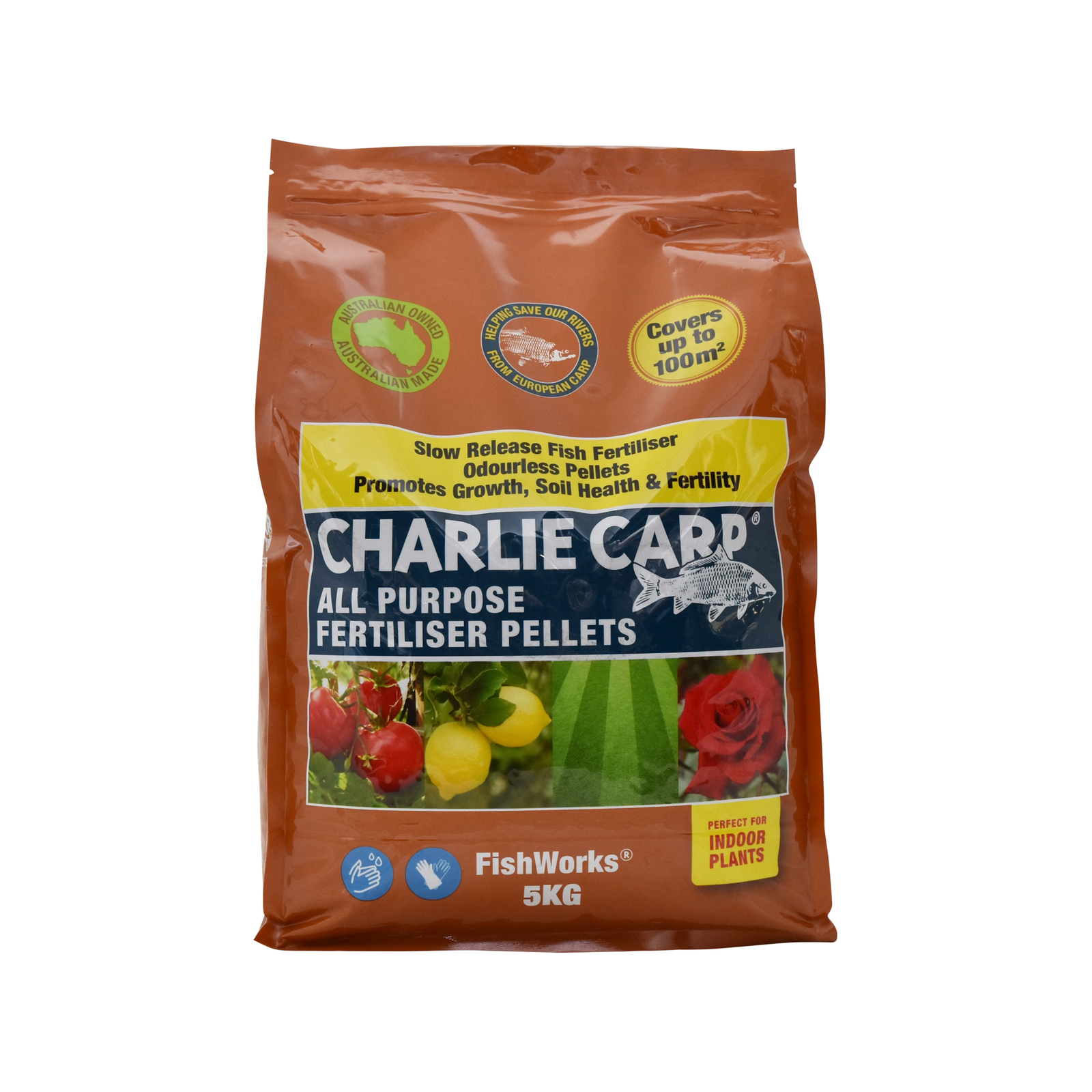 Charlie Carp 5kg All Purpose Fertiliser Pellets Bunnings New Zealand