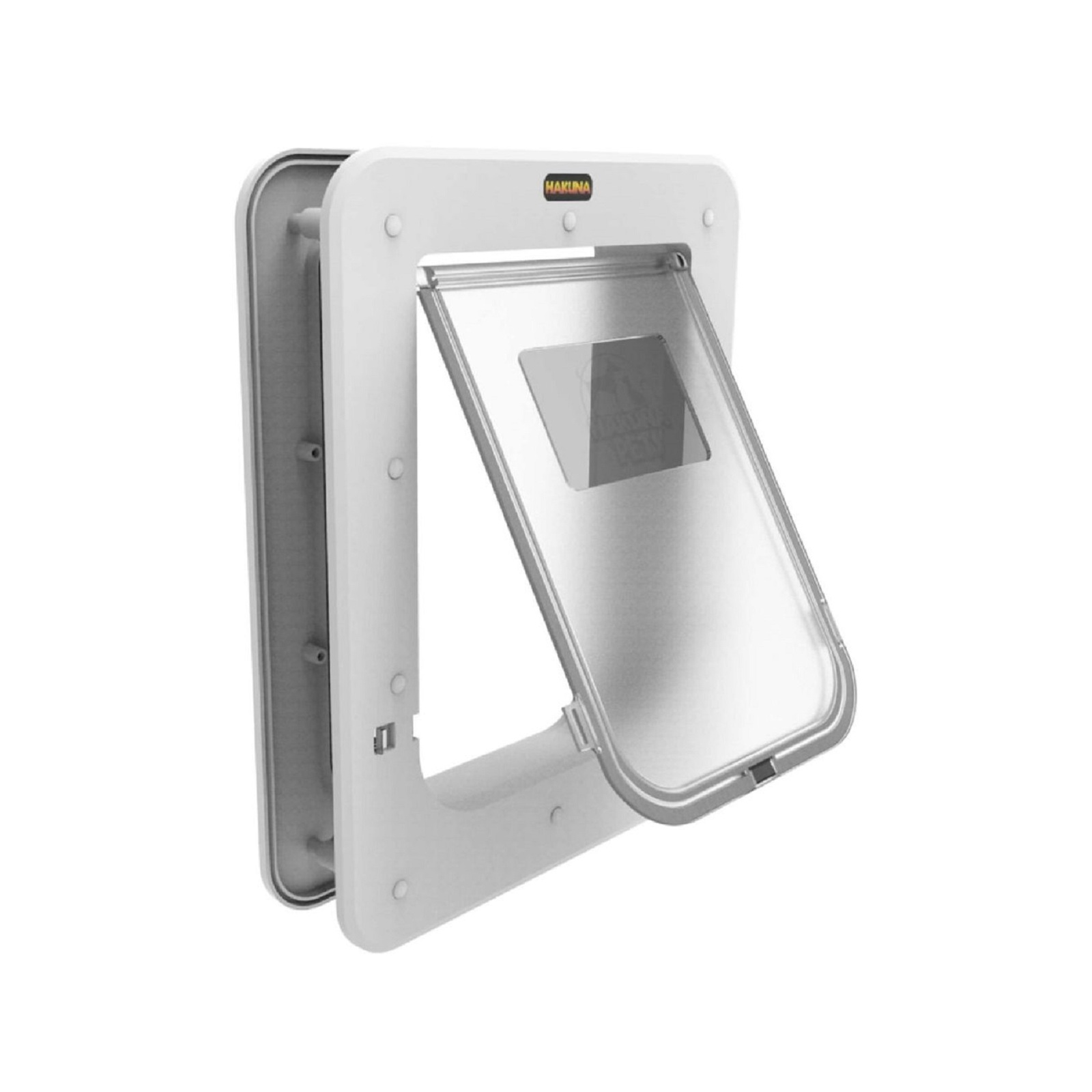 Hakuna Pets White Small Super Tough Pet Door Bunnings New Zealand