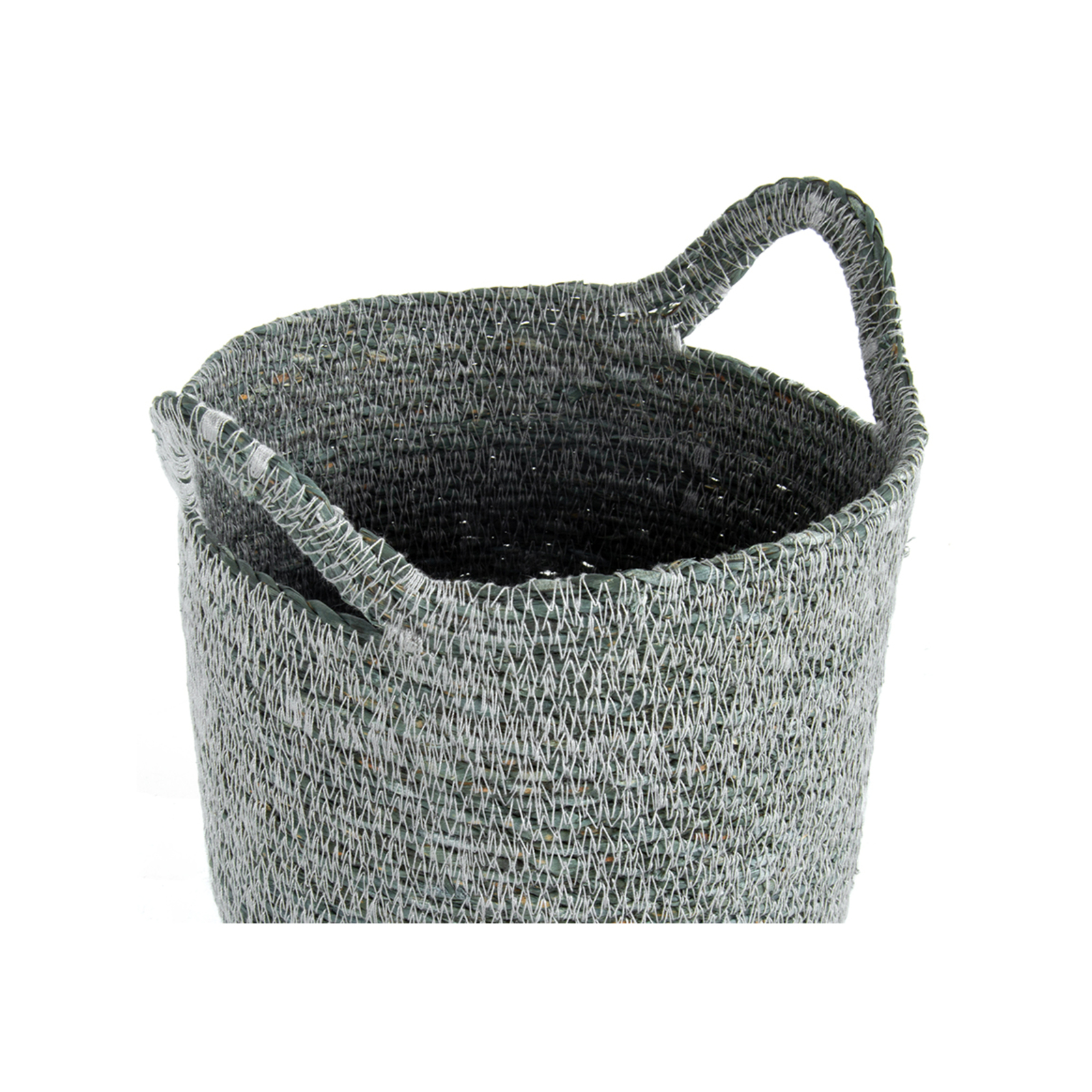 Willow & Silk Indoor Baskets w/ Handles Set of 2 Bunnings Australia