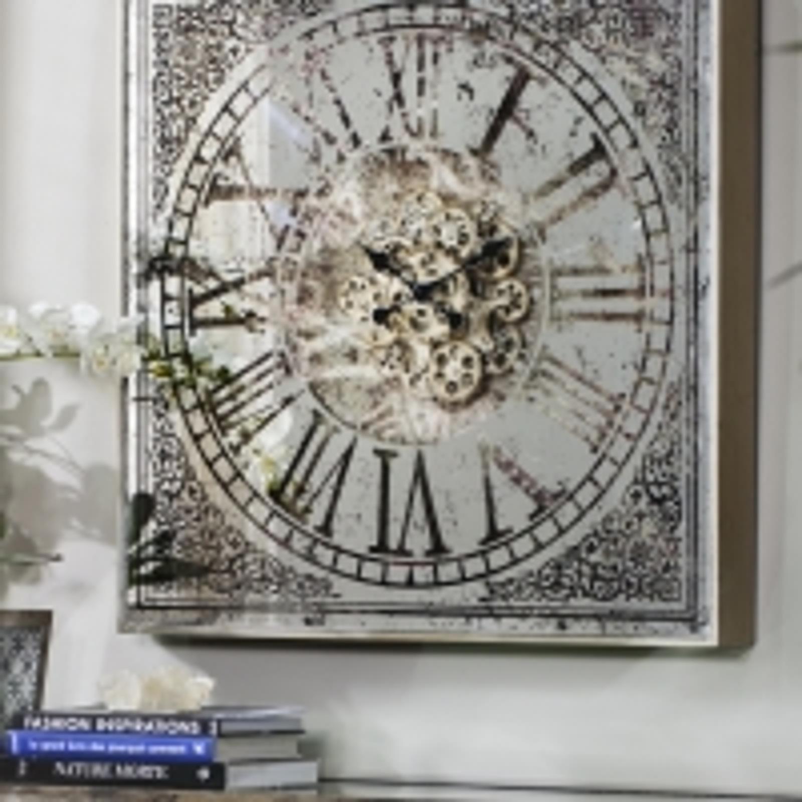 Square Mirror Wall Clock Bunnings Australia