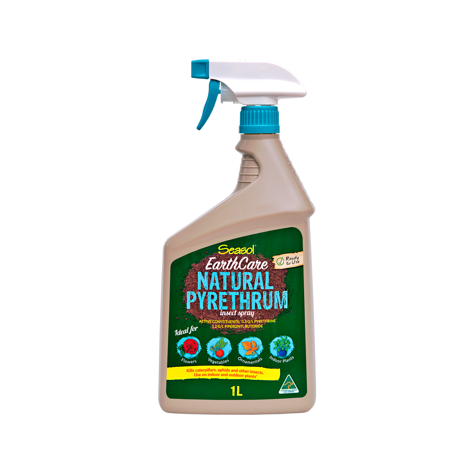Seasol Earthcare 1L Natural Pyrethrum Insect Spray Bunnings Australia