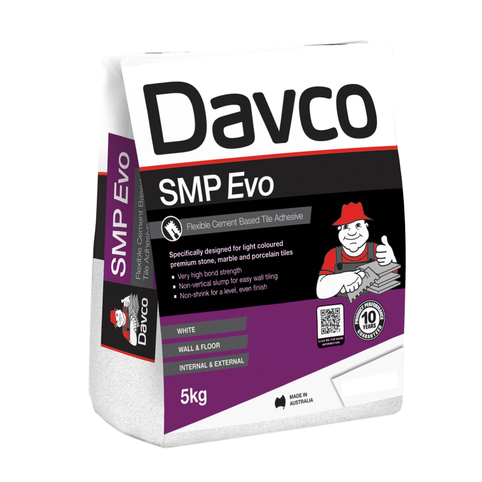 Davco 5kg SMP Evo Tile Adhesive Bunnings Australia