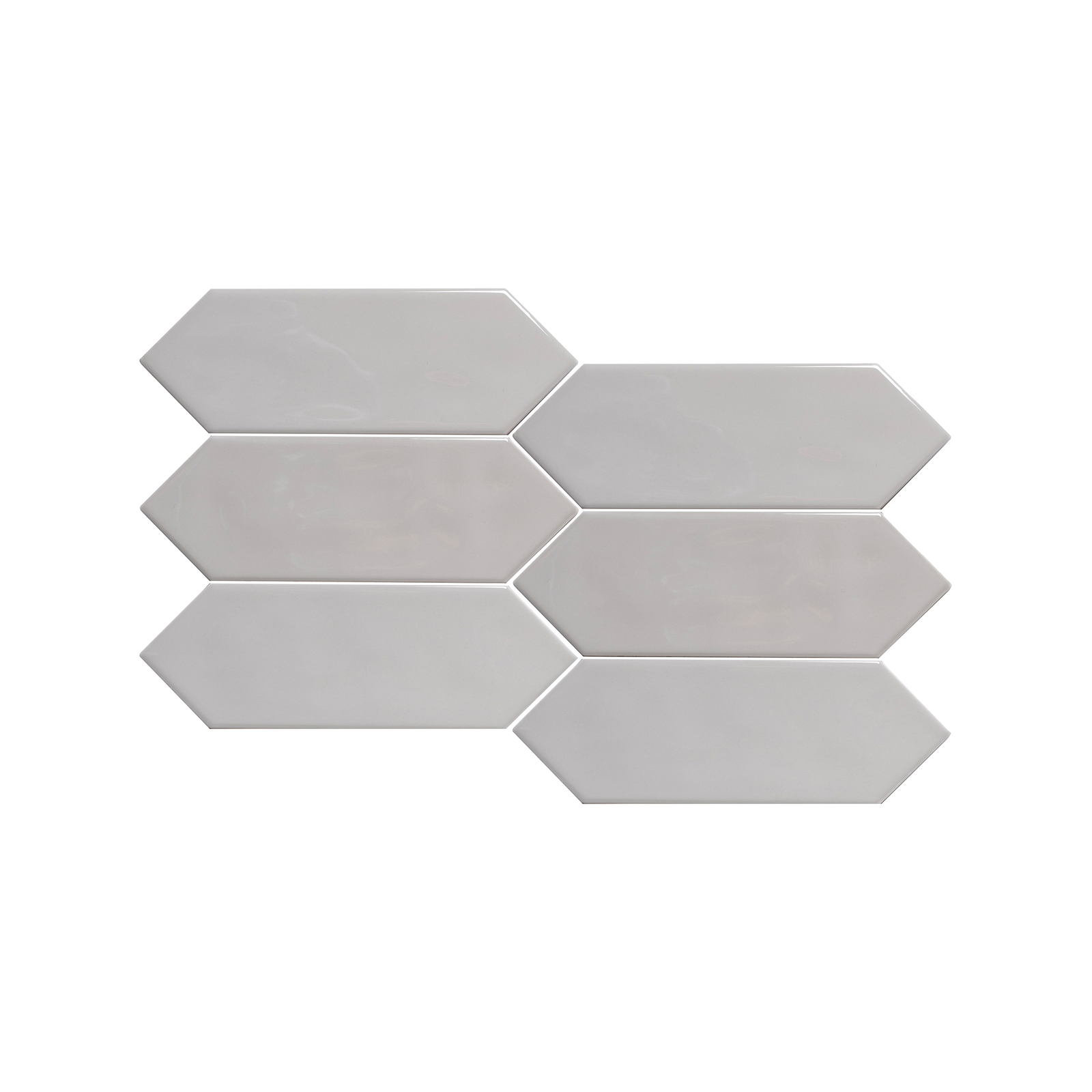 Decor8 76 x 228mm Boulevard Picket Shadow Gloss Ceramic Wall Tile