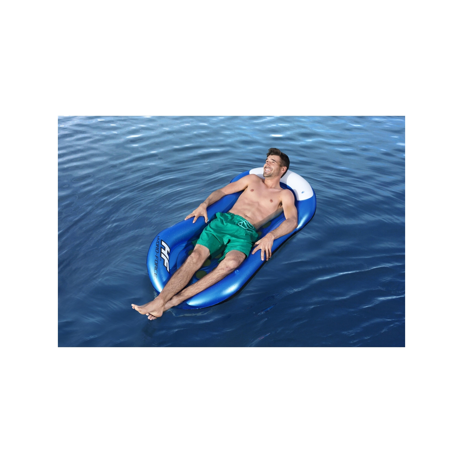 H20GO! Hydro Force Inflatable Pool Float Bunnings New Zealand