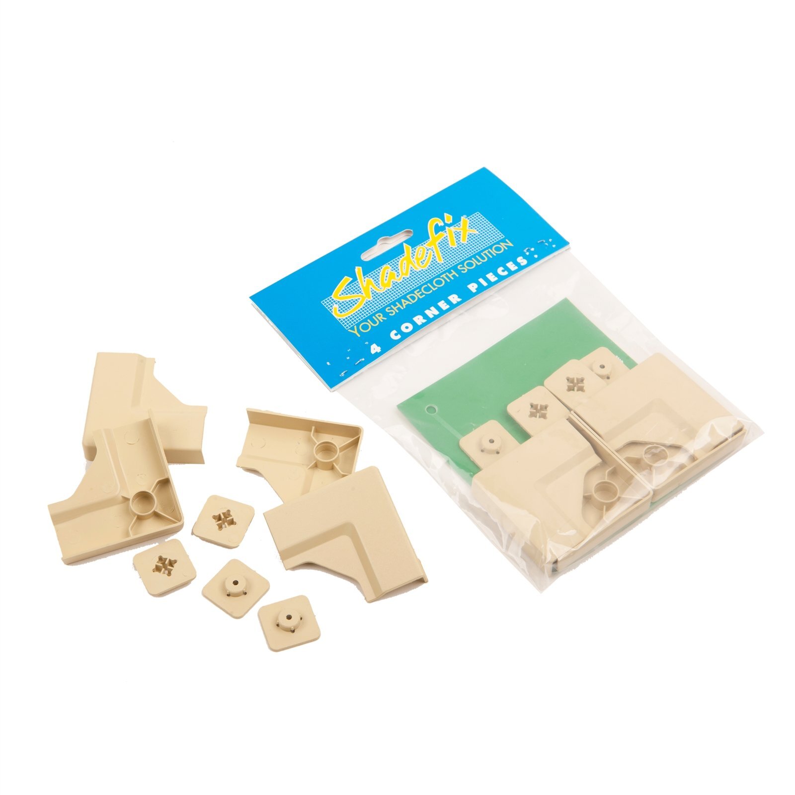 Krugers Shadefix Shadecloth Corner Fasteners 4 Pack Bunnings Australia