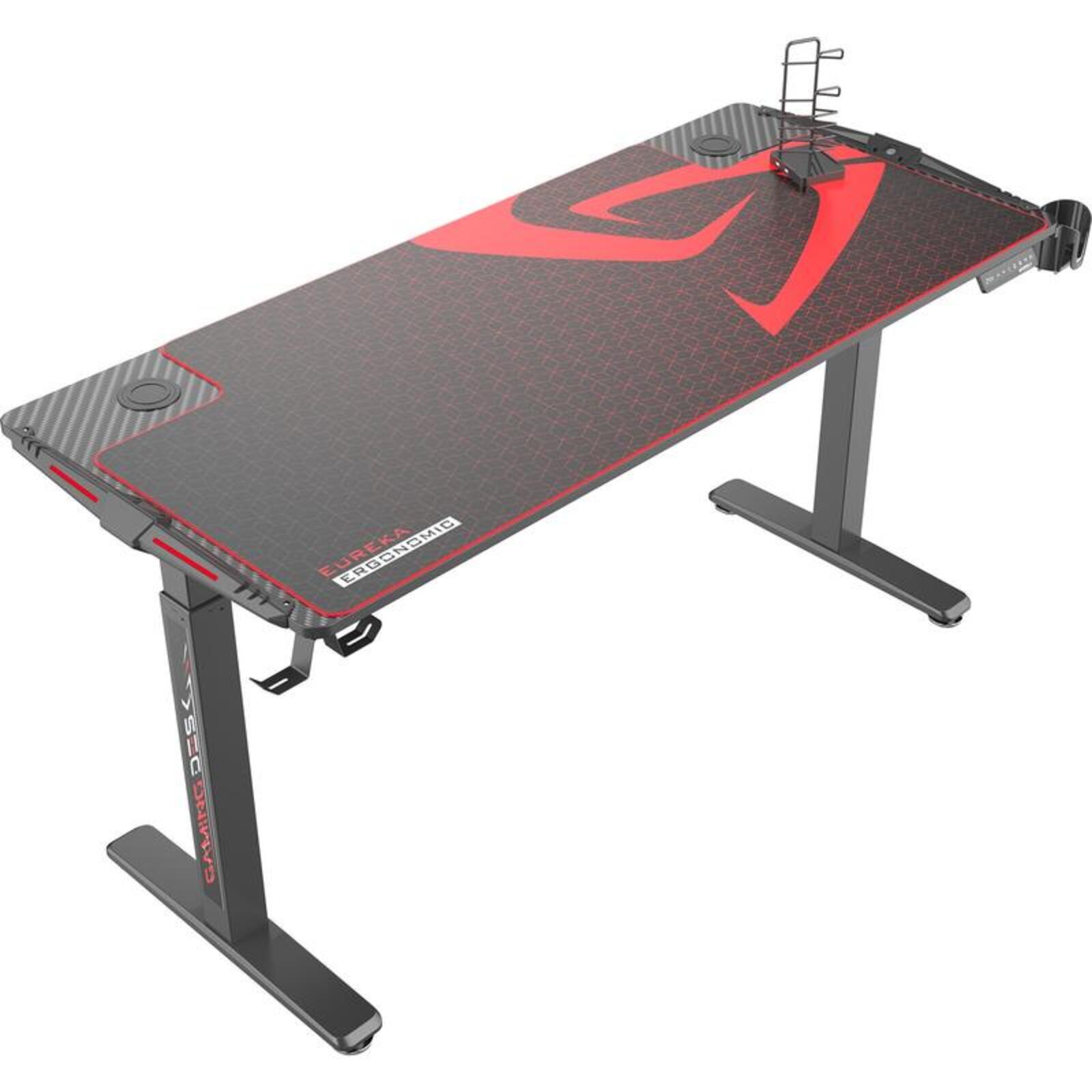 Eureka Ergonomic EGDS62B Gaming Desk With RGB Light Bunnings Australia